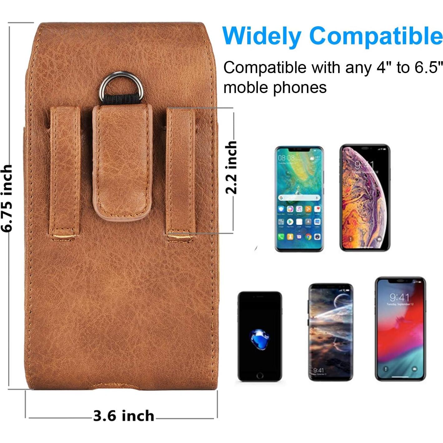 Funda de cuero Takfox para Samsung Galaxy S25 Ultra con clip