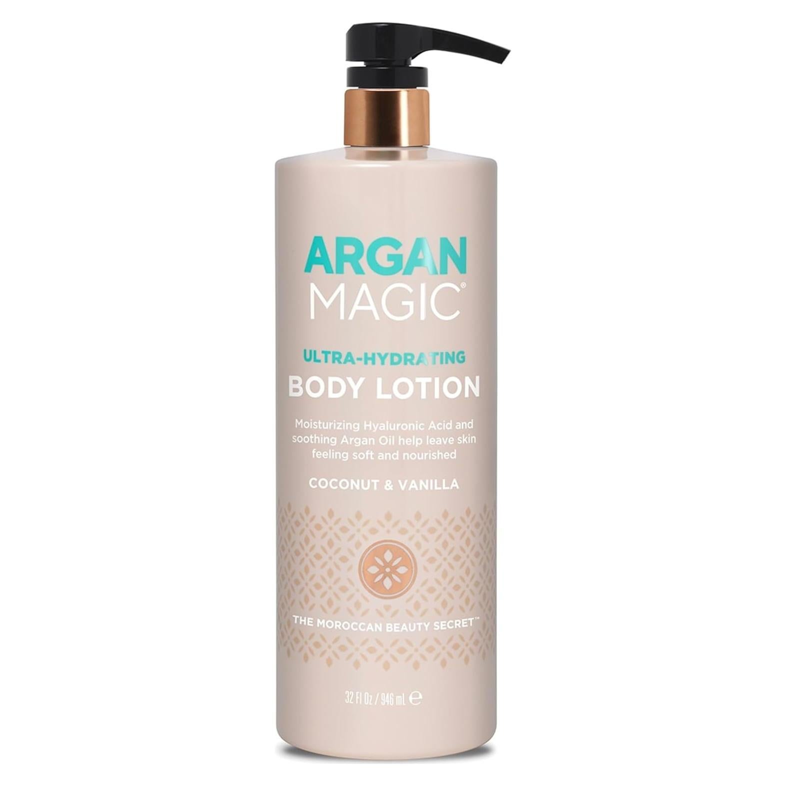Loción Corporal Hidratante Argan Magic 907 g - Coco y Vainilla
