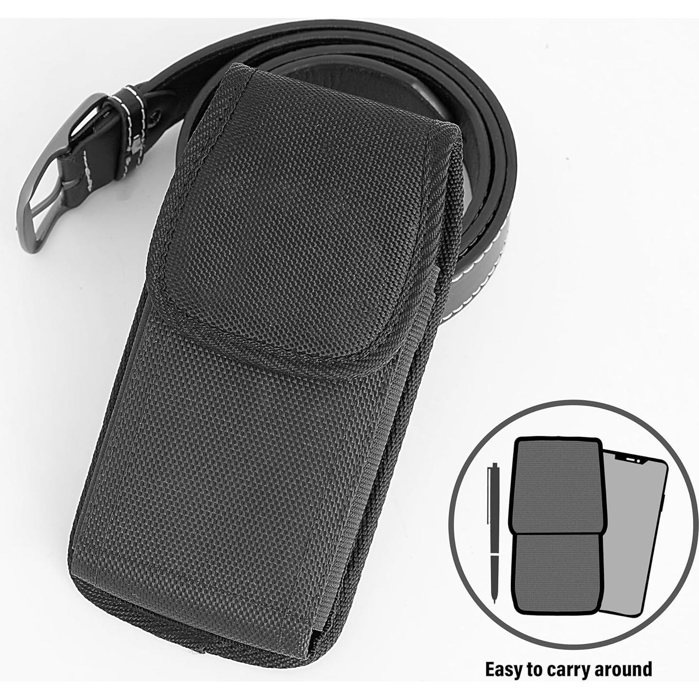 Funda para iPhone SE, 8, 7, 6 - NUVAVO con clip y lazo