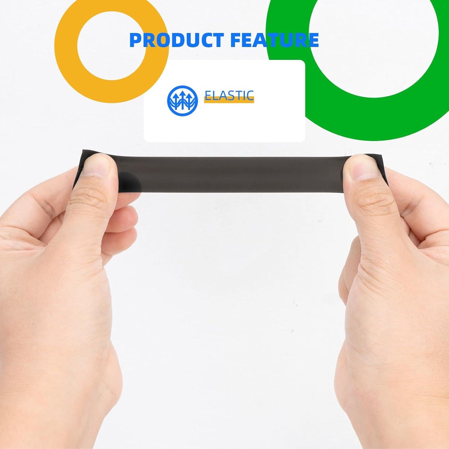 Cinta de Silicona Auto Fusionante SIDAZON 2 Rollos 2.54cm x 3.05m