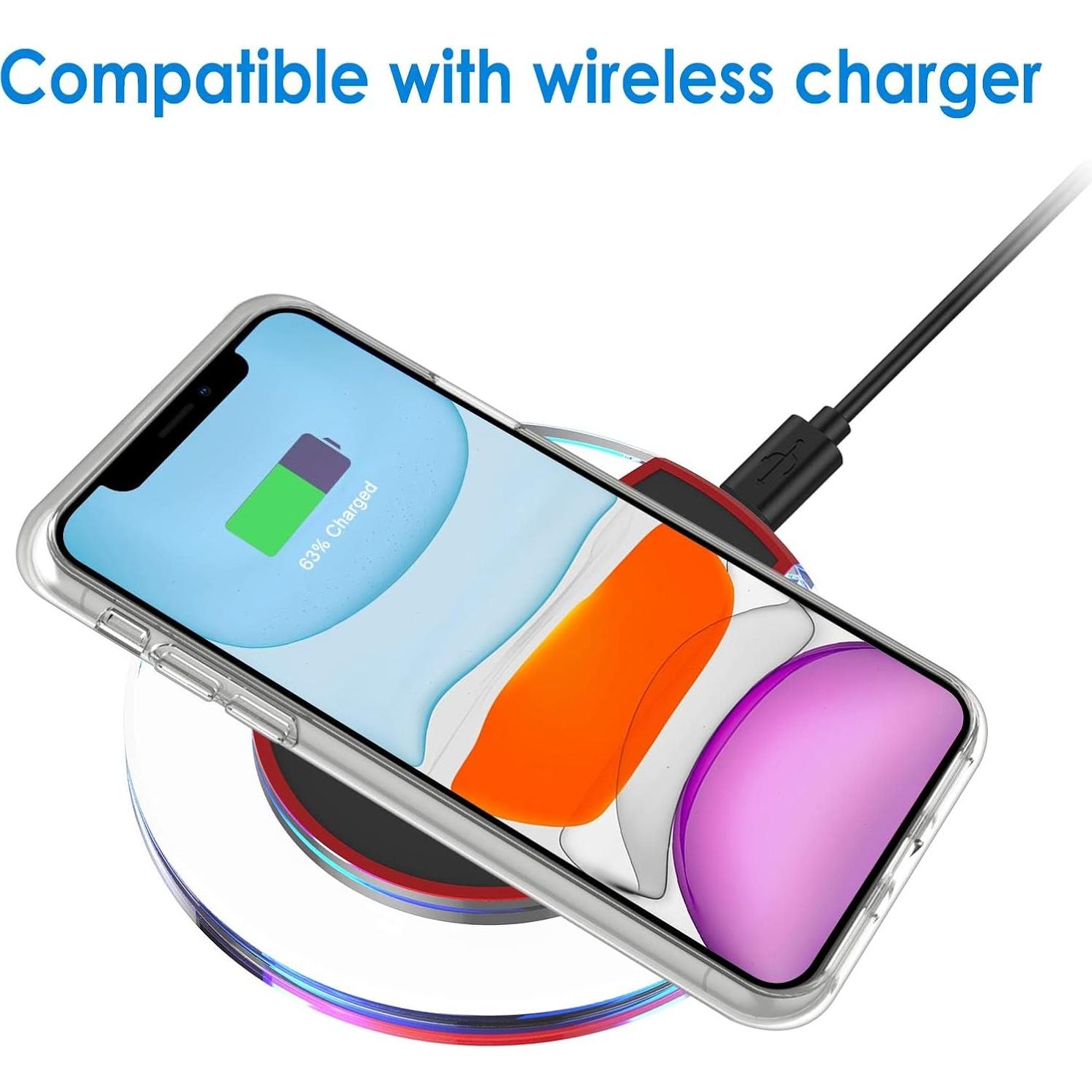 Funda JETech para iPhone 11 15.4x8x1.2cm, Transparente