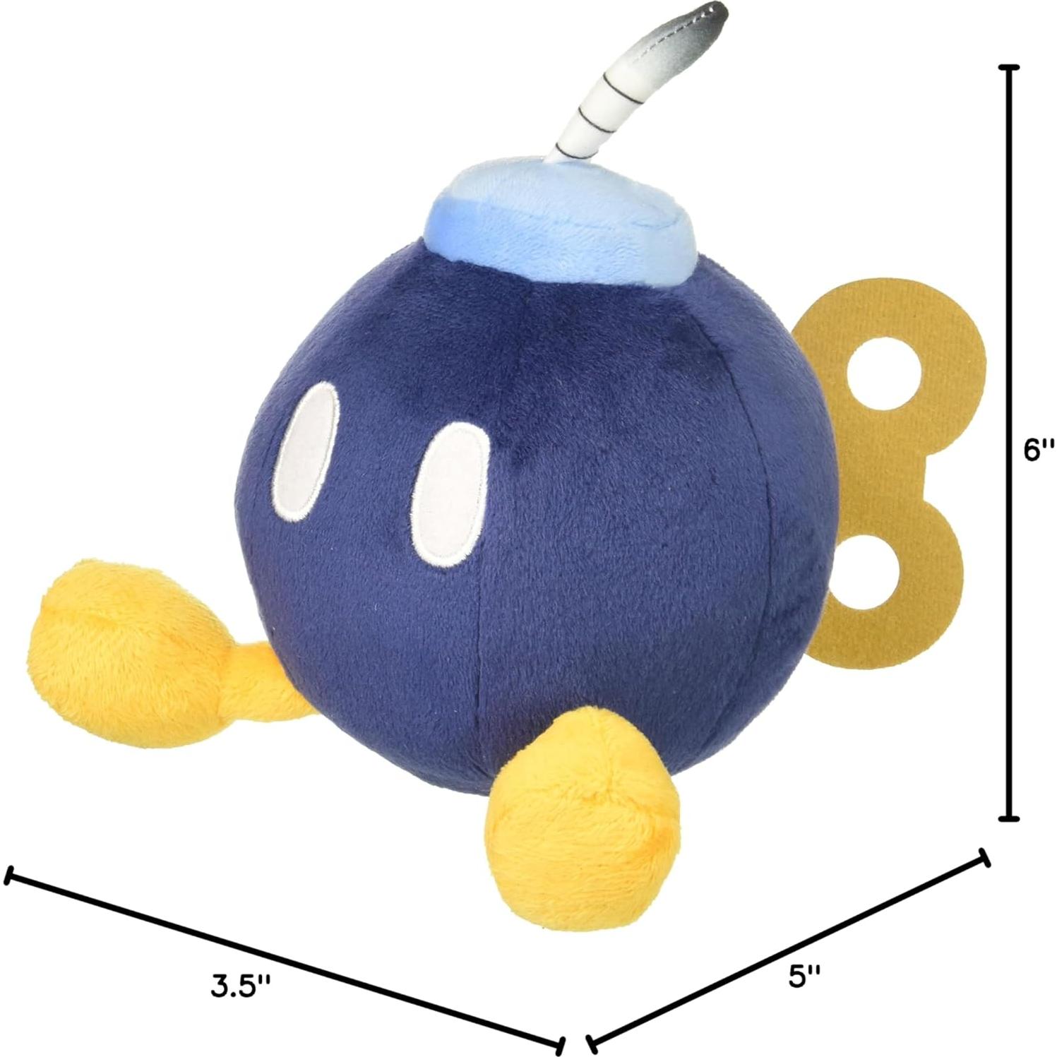 Peluche Bob Omb Little Buddy 1429 12.7 cm Super Mario