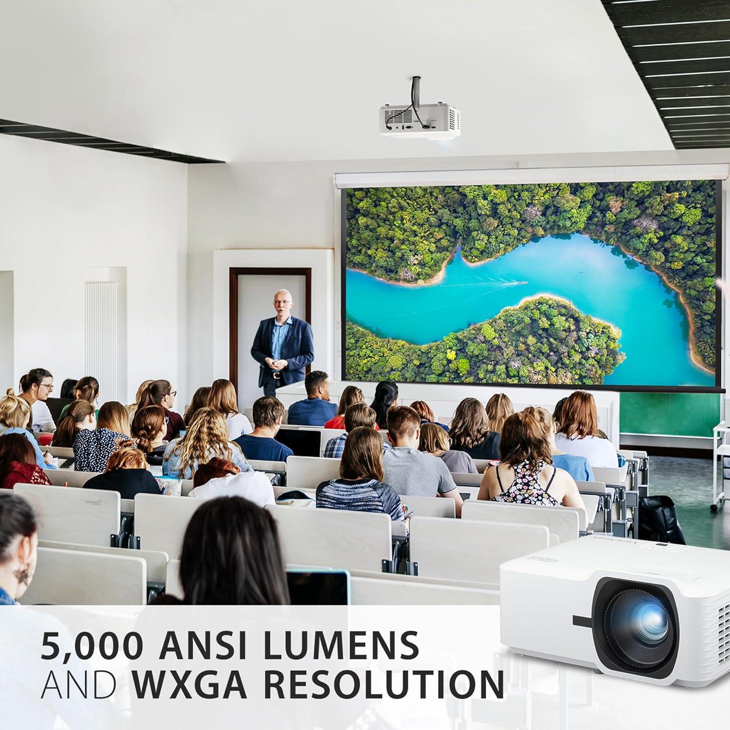 Proyector láser ViewSonic LS740W 5000 lúmenes WXGA 360°
