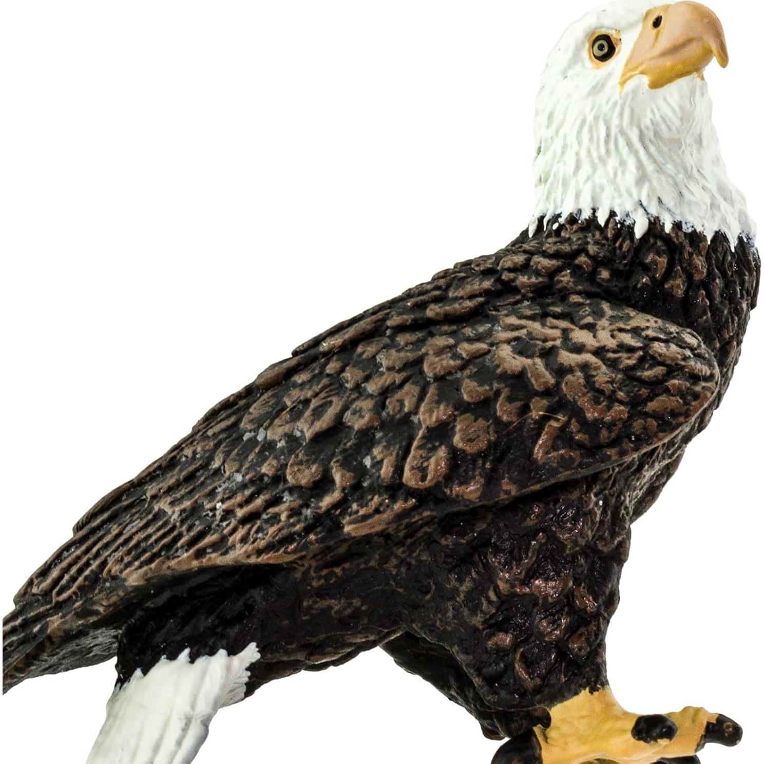 Figura de Águila Calva Safari Ltd. 5 cm Juguete Educativo
