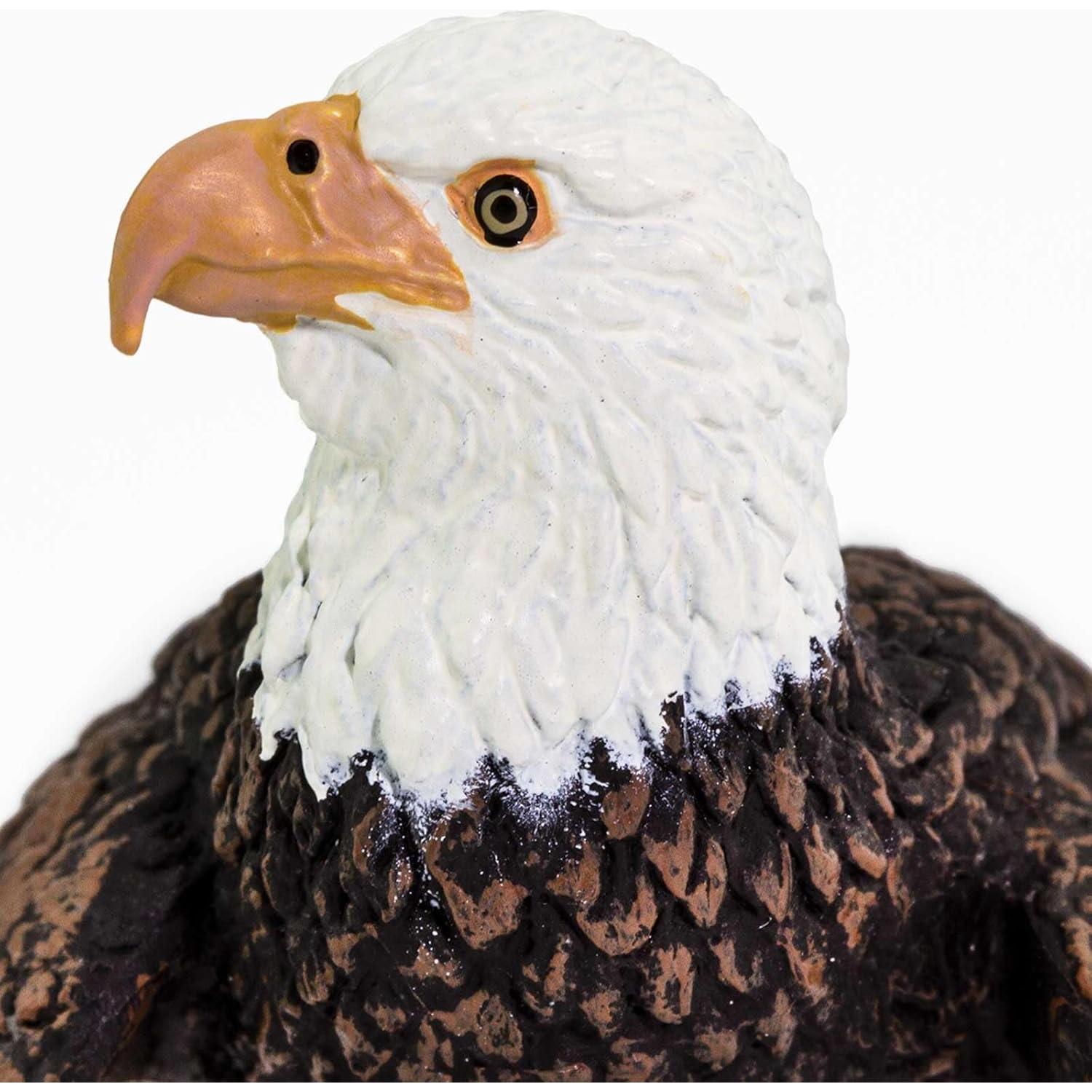 Figura de Águila Calva Safari Ltd. 5 cm Juguete Educativo