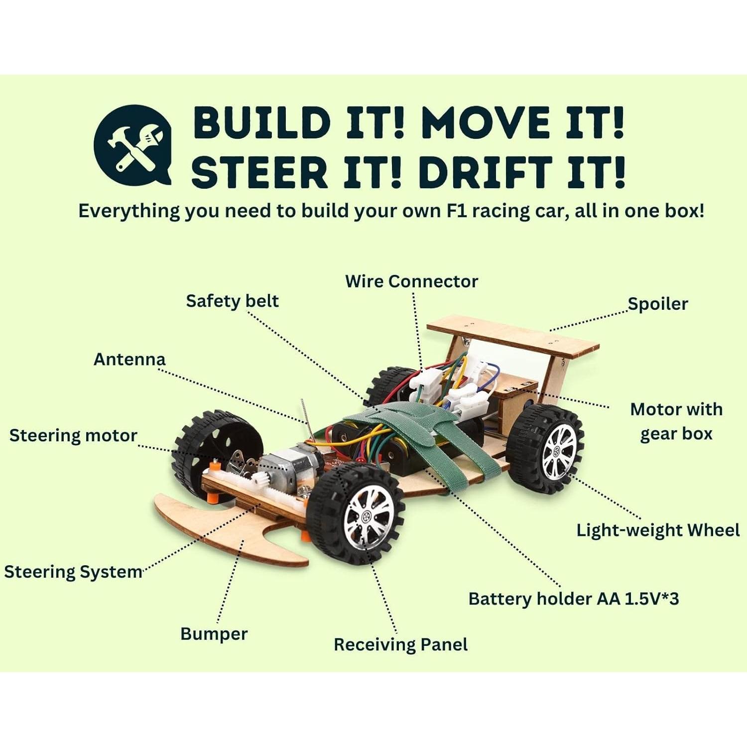 Kit de Ciencia Coche F1 R/C Inalámbrico Pica Toys 2 Unidades