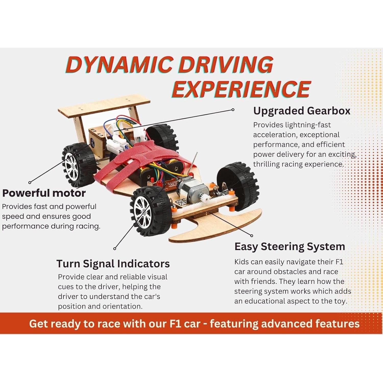 Kit de Ciencia Coche F1 R/C Inalámbrico Pica Toys 2 Unidades