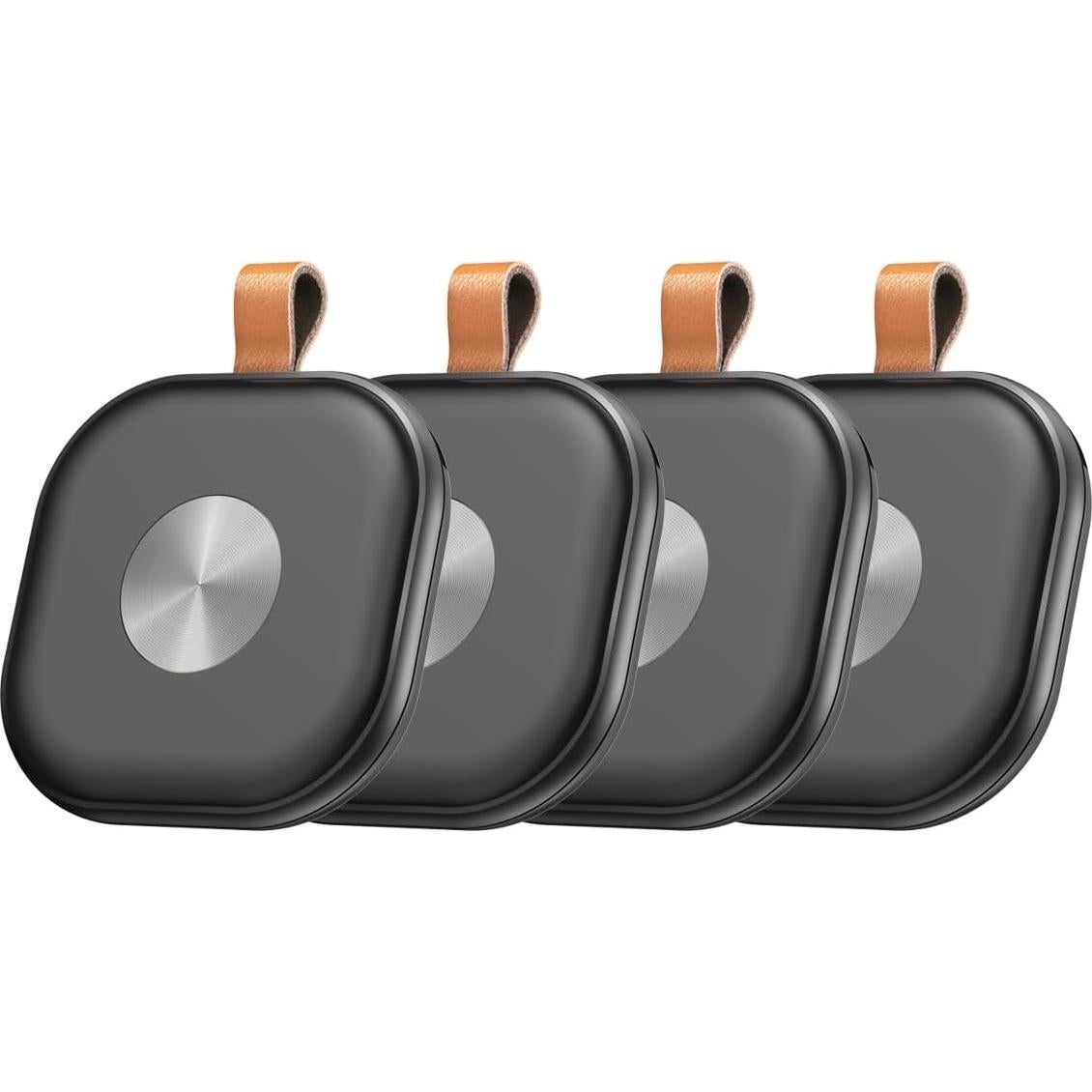 Rastreador Bluetooth Inteligente HOMELEAD - 4 Paquete Negro