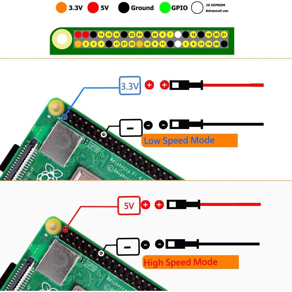 Caja de ABS para Raspberry Pi 4 iUniker con ventilador y disipador