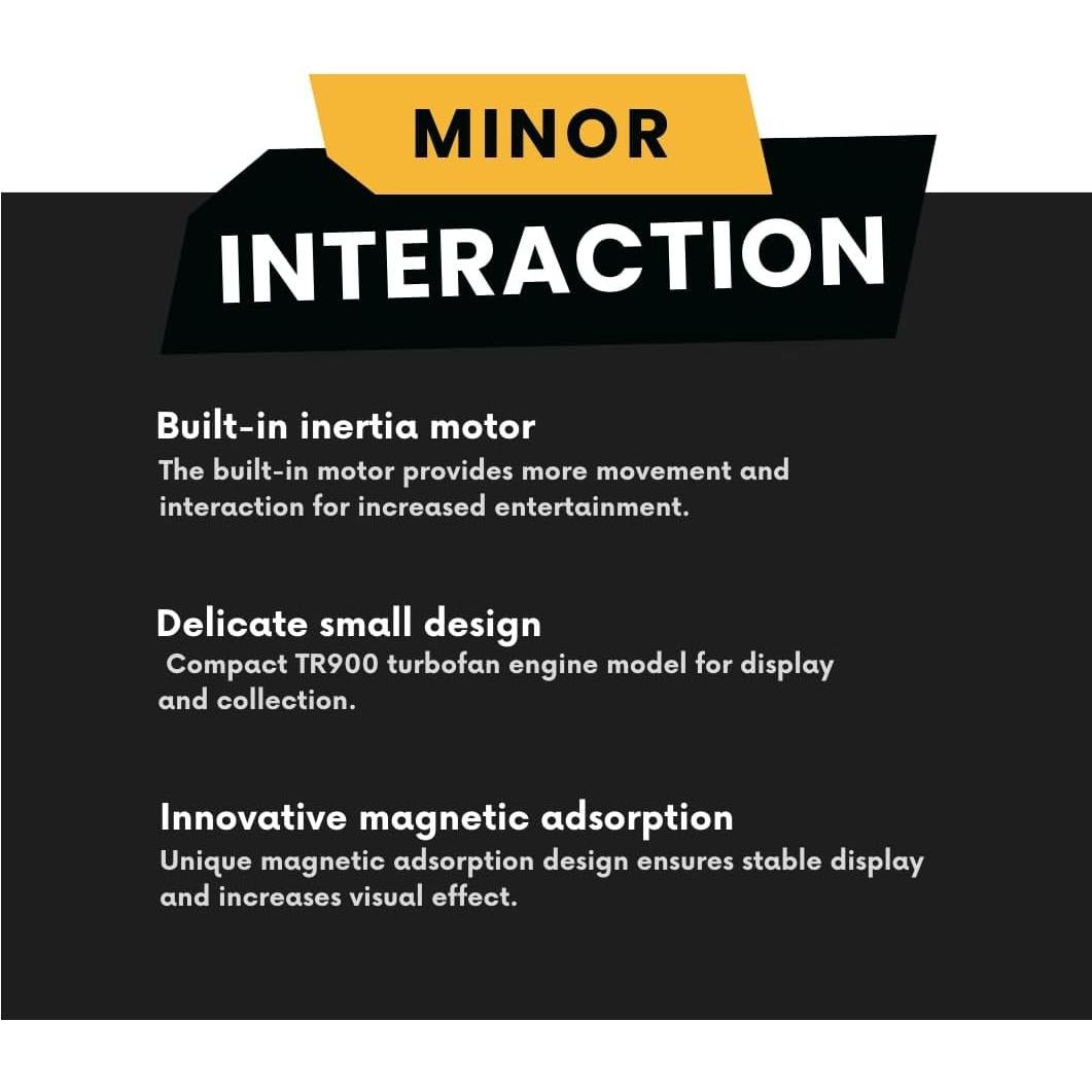 Modelo Miniatura Motor Turbofan Trent 900 NIKOLATOY 12cm