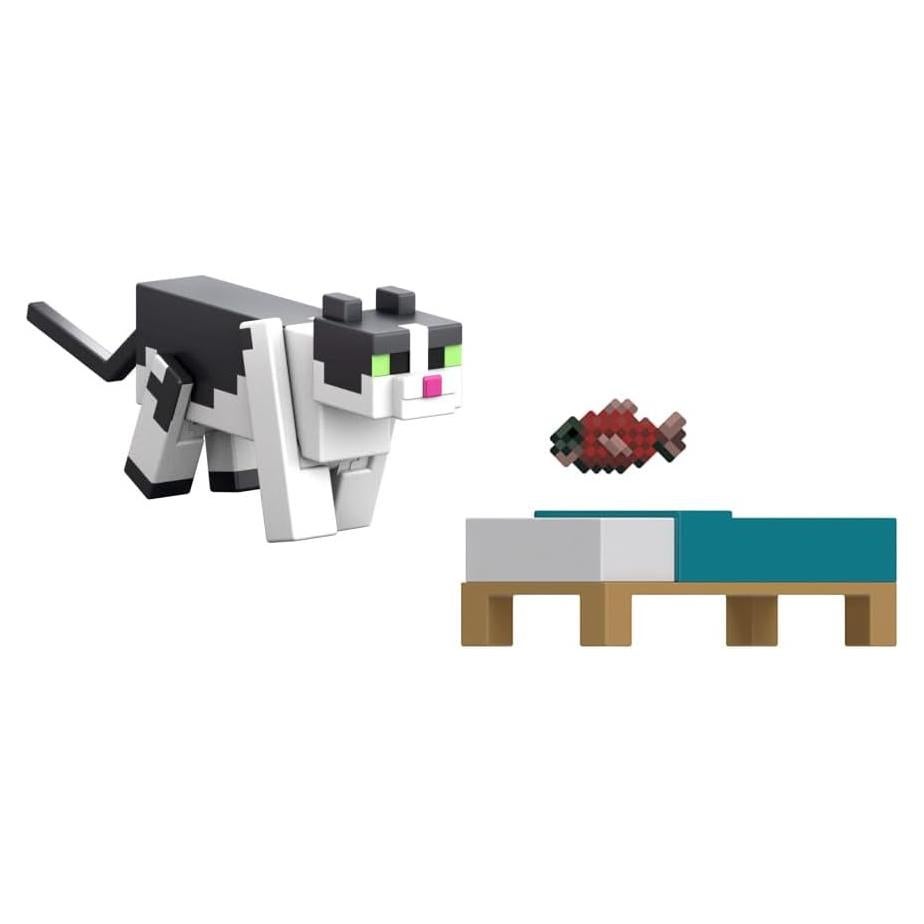 Figura de Acción Jellie Cat Minecraft 15 Años con Accesorios