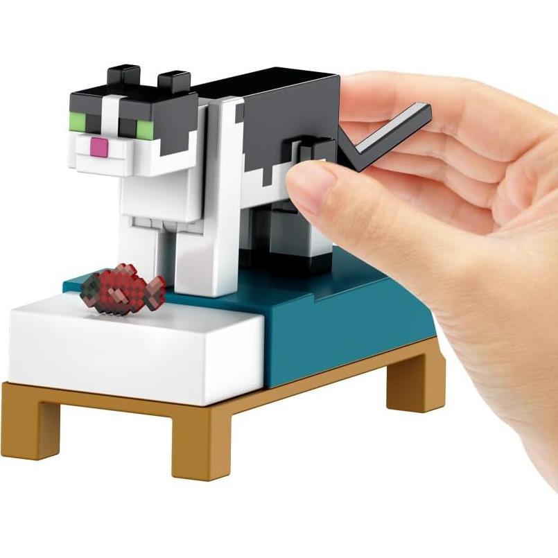 Figura de Acción Jellie Cat Minecraft 15 Años con Accesorios