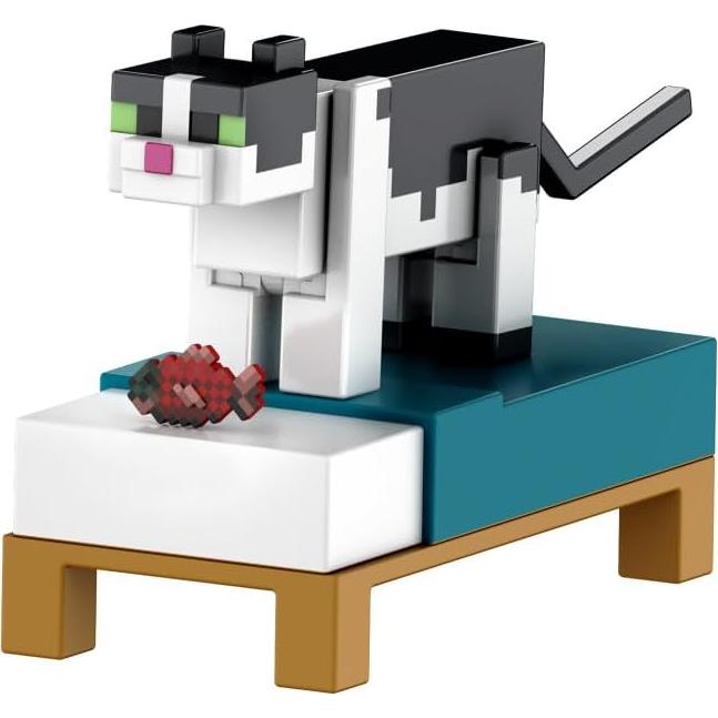 Figura de Acción Jellie Cat Minecraft 15 Años con Accesorios