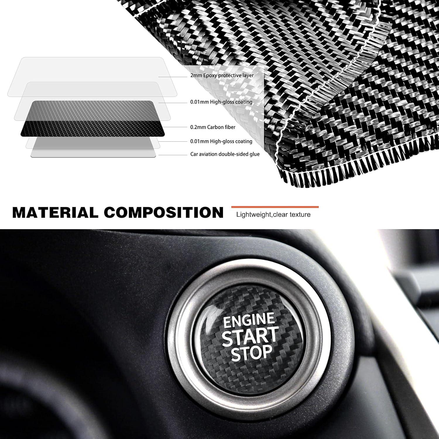 Cubierta de Tecla de Encendido CKE para Toyota Camry Corolla RAV4