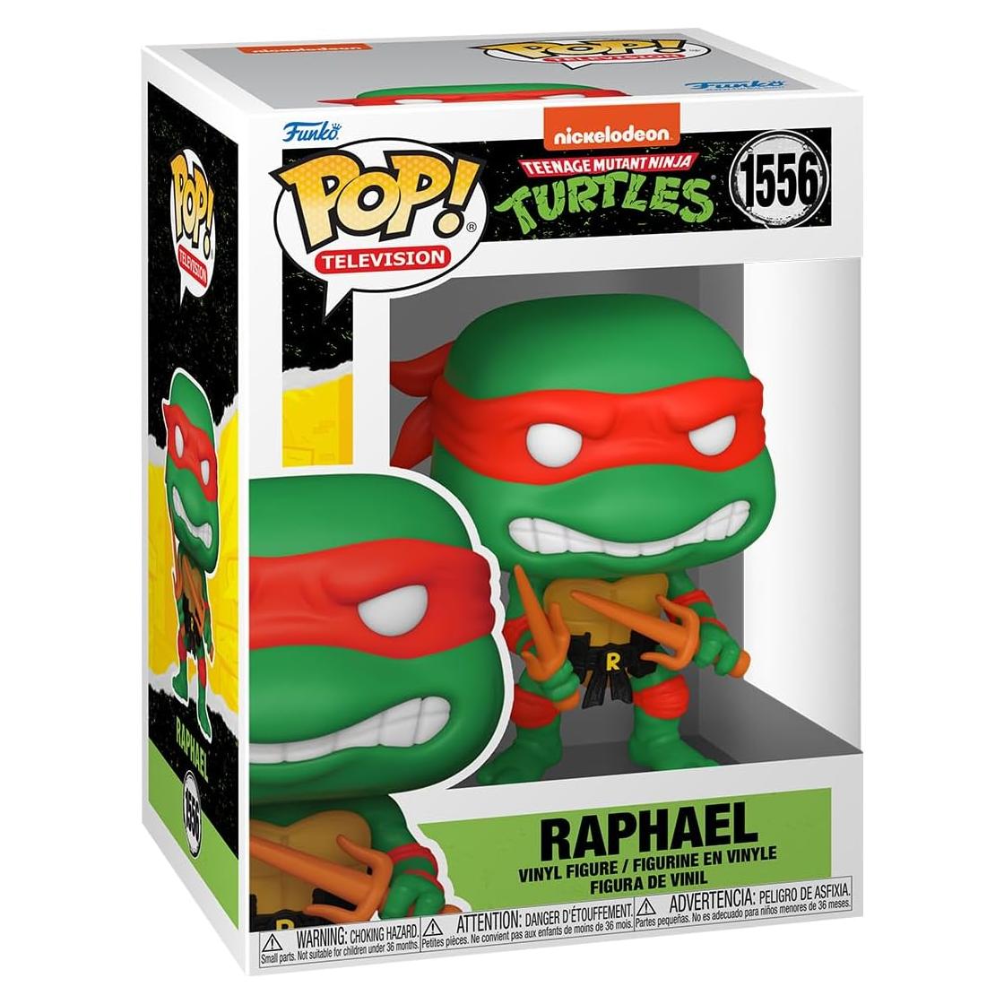Funko Pop! Tortugas Ninja - Raphael - Figura de Vinilo 9.5 cm