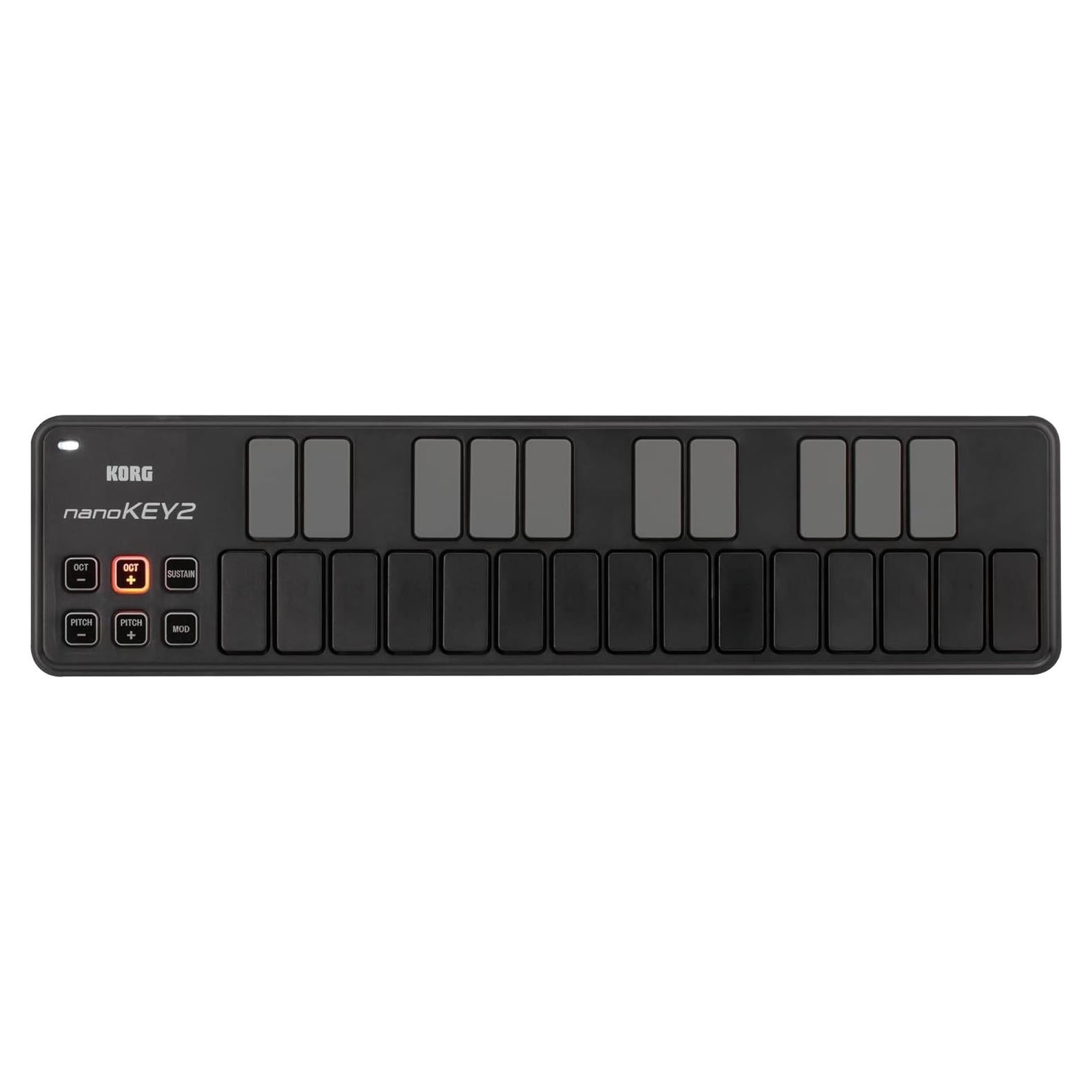 Controlador MIDI Korg NANOKEY2BK 25 Teclas USB Negro