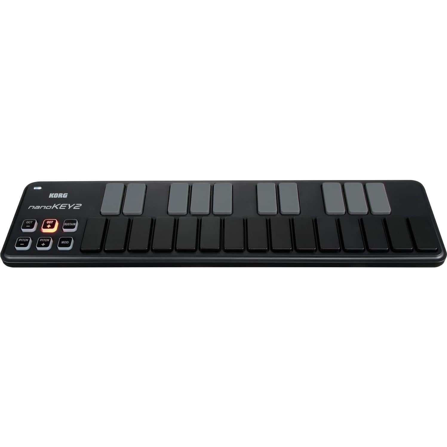 Controlador MIDI Korg NANOKEY2BK 25 Teclas USB Negro