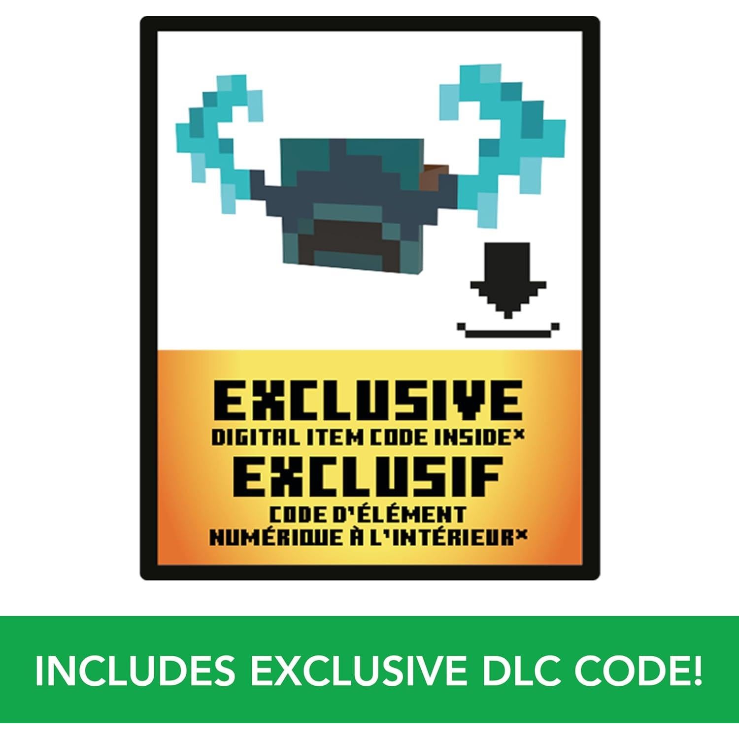 Juego de Construcción Mini Modo Mattel Minecraft Ascenso del Guardián