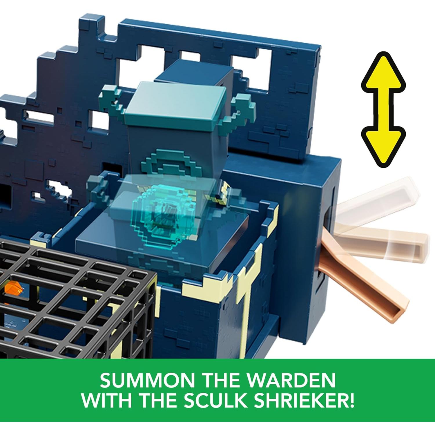 Juego de Construcción Mini Modo Mattel Minecraft Ascenso del Guardián