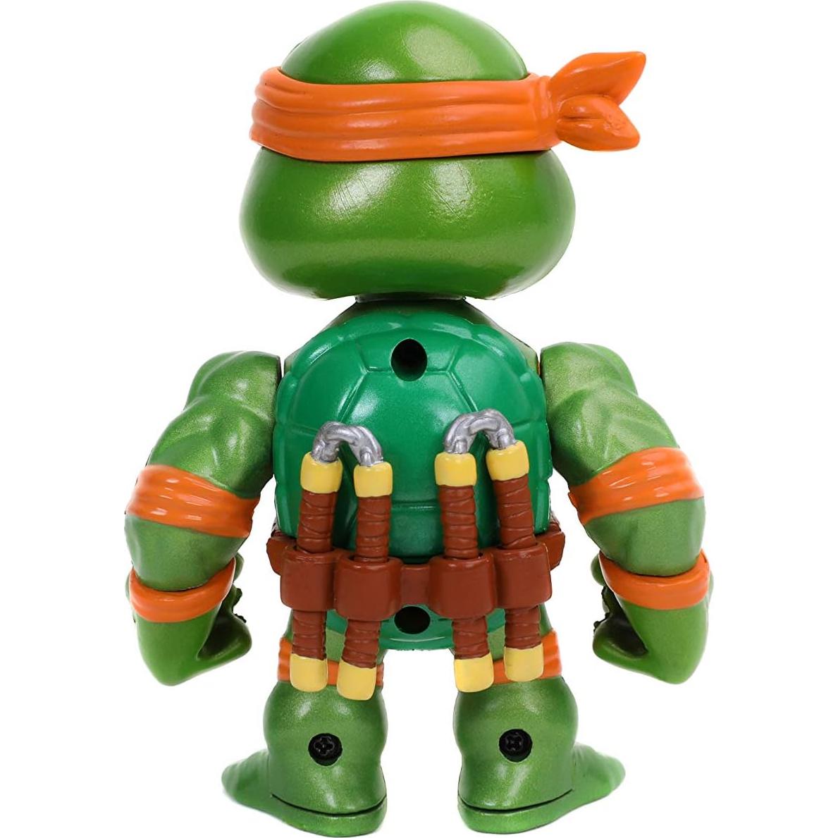 Figura Michelangelo Tortugas Ninja Jada Toys 10,16 cm
