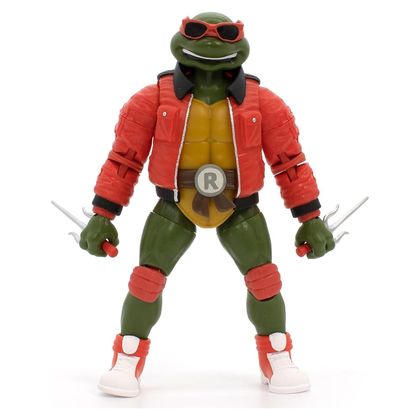 Figura Tortugas Ninja BST AXN Raphael 12,7 cm con accesorios