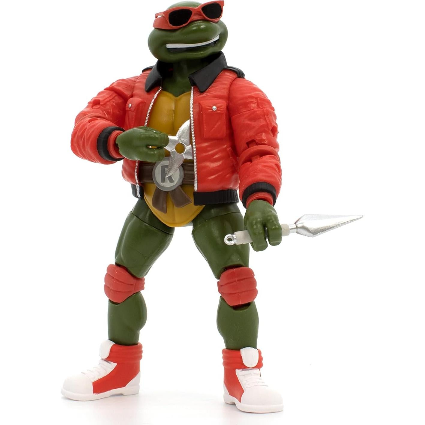 Figura Tortugas Ninja BST AXN Raphael 12,7 cm con accesorios
