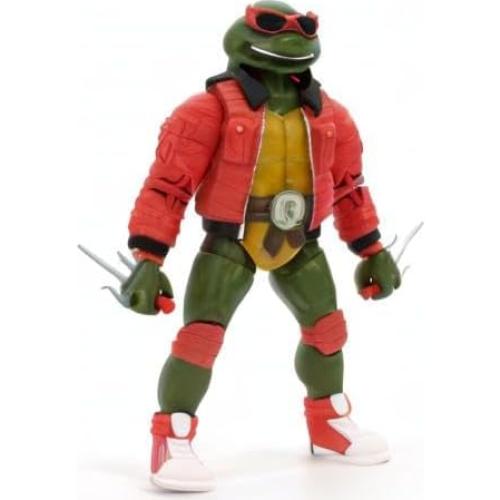 Figura Tortugas Ninja BST AXN Raphael 12,7 cm con accesorios
