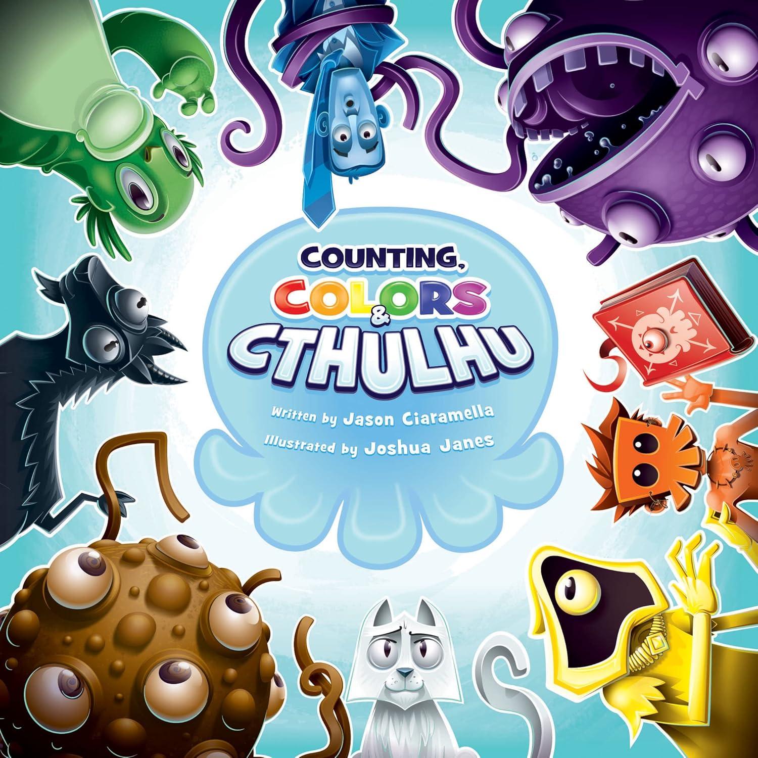 C es para Cthulhu Libro y Peluche Arcoíris 30,48 cm