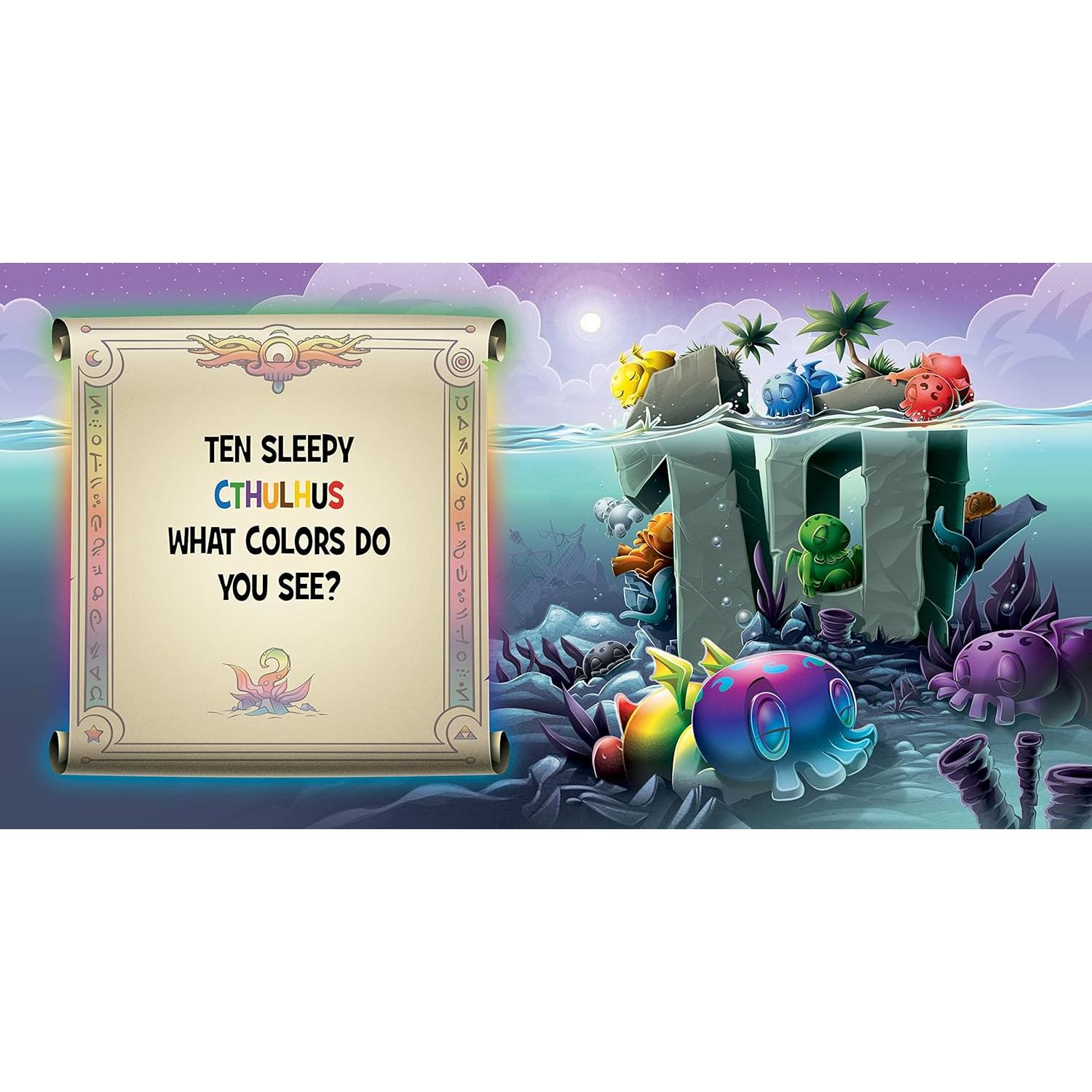 C es para Cthulhu Libro y Peluche Arcoíris 30,48 cm