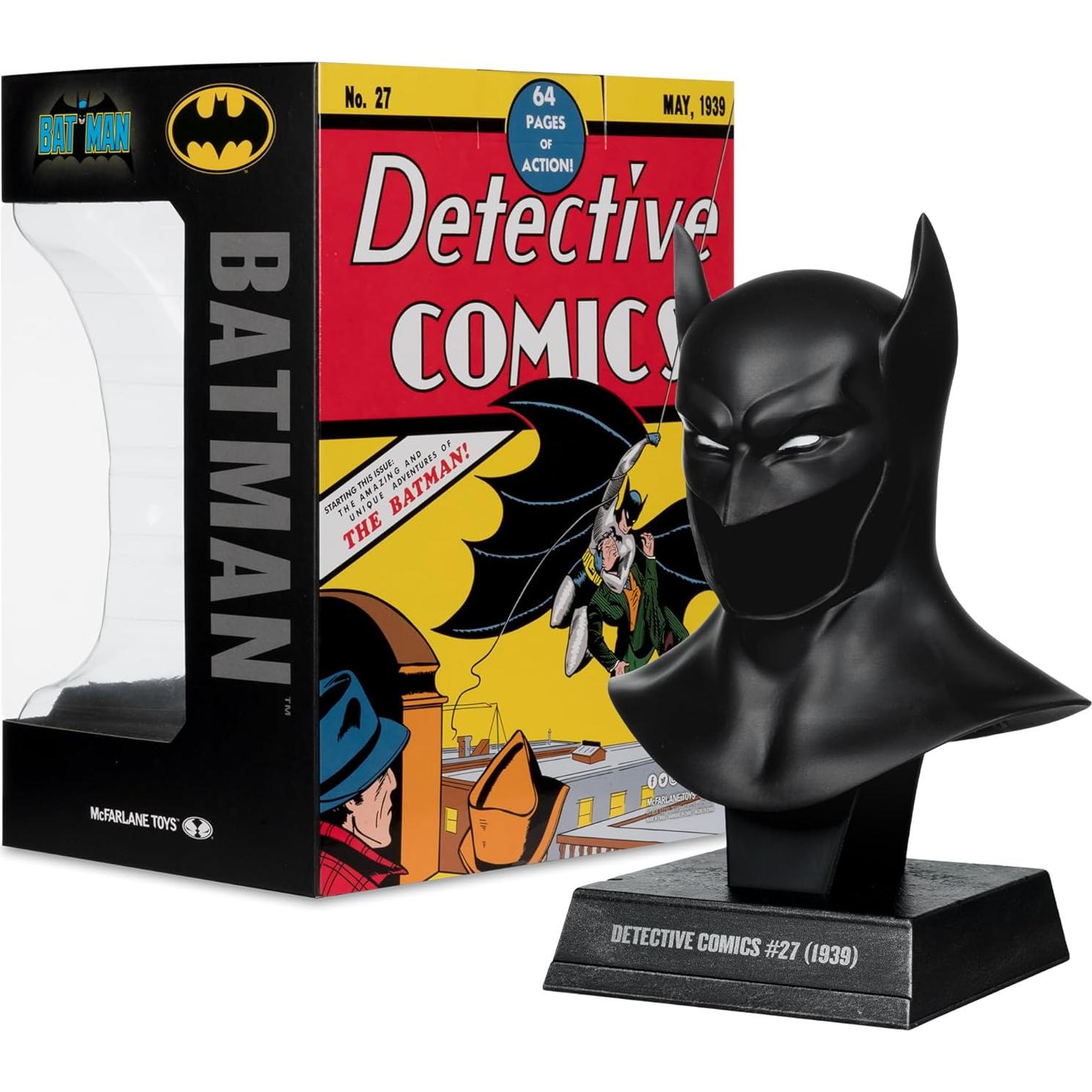 McFarlane Toys Batman Cowl Replica 1:3 Detective Comics #27