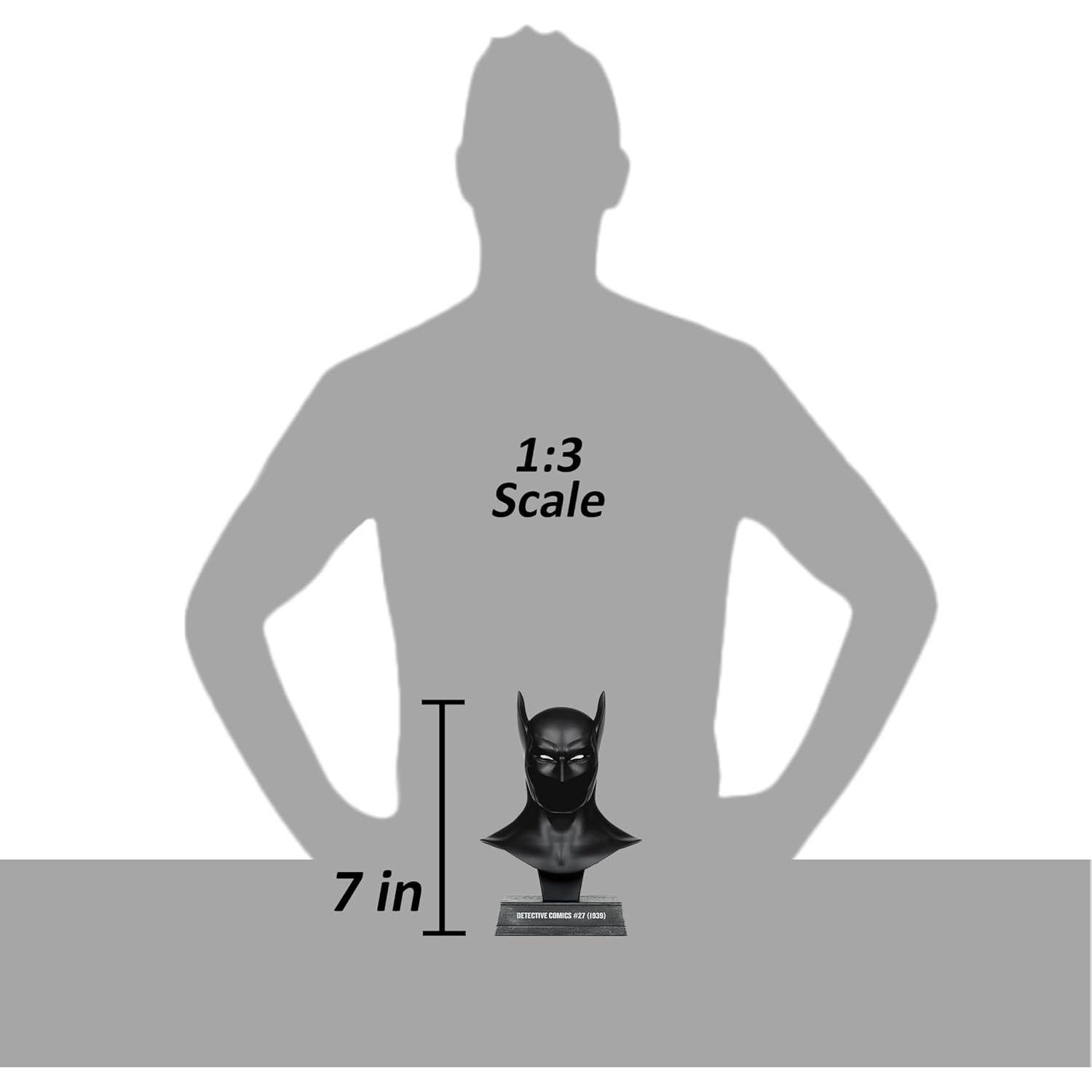 McFarlane Toys Batman Cowl Replica 1:3 Detective Comics #27