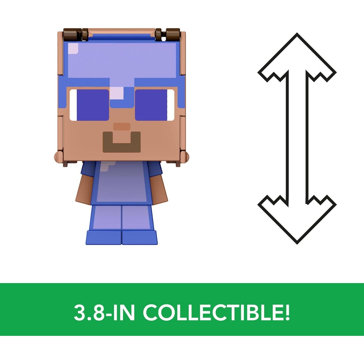 Figuras Minecraft Flippin' Figs Mattel 9.53 cm 2 en 1