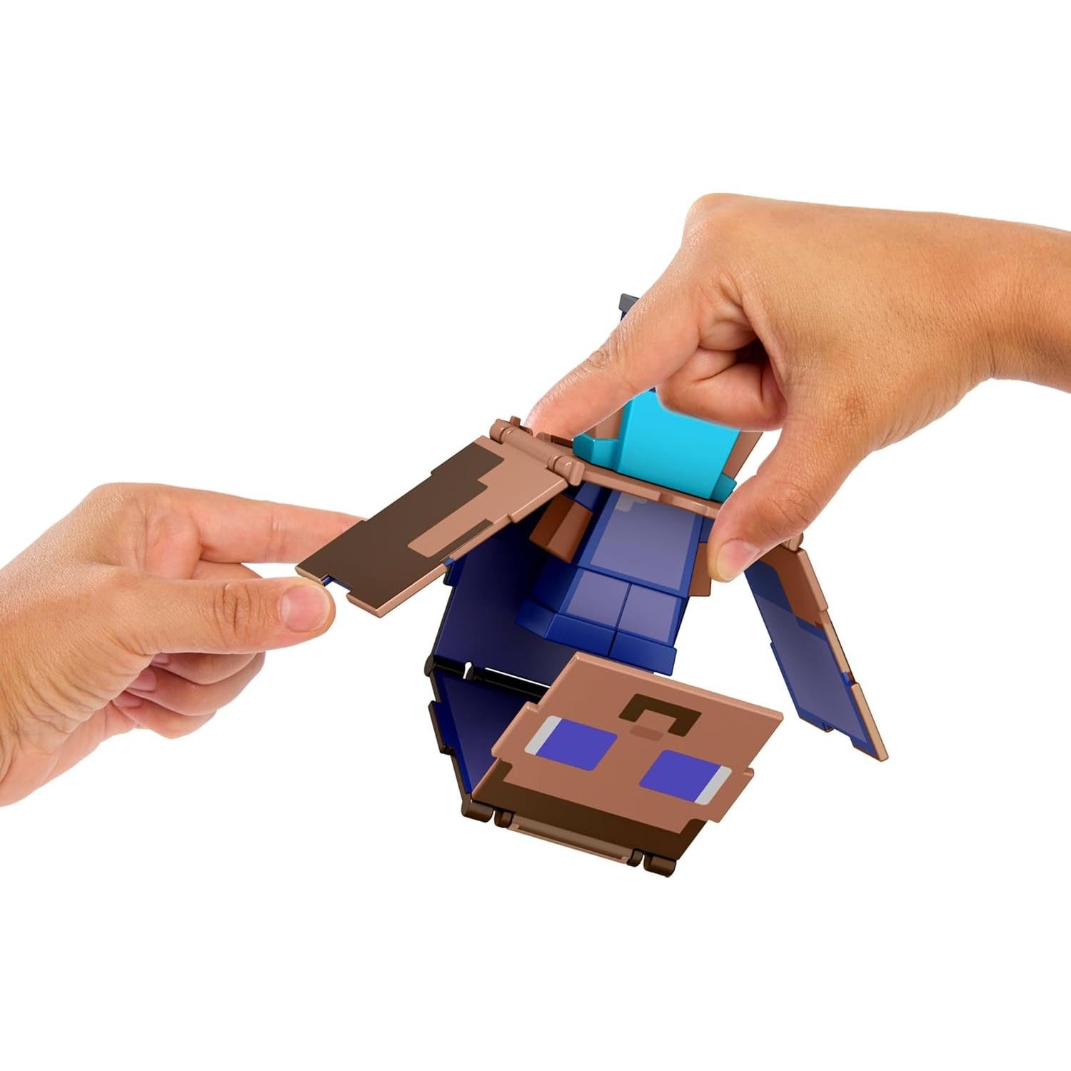 Figuras Minecraft Flippin' Figs Mattel 9.53 cm 2 en 1