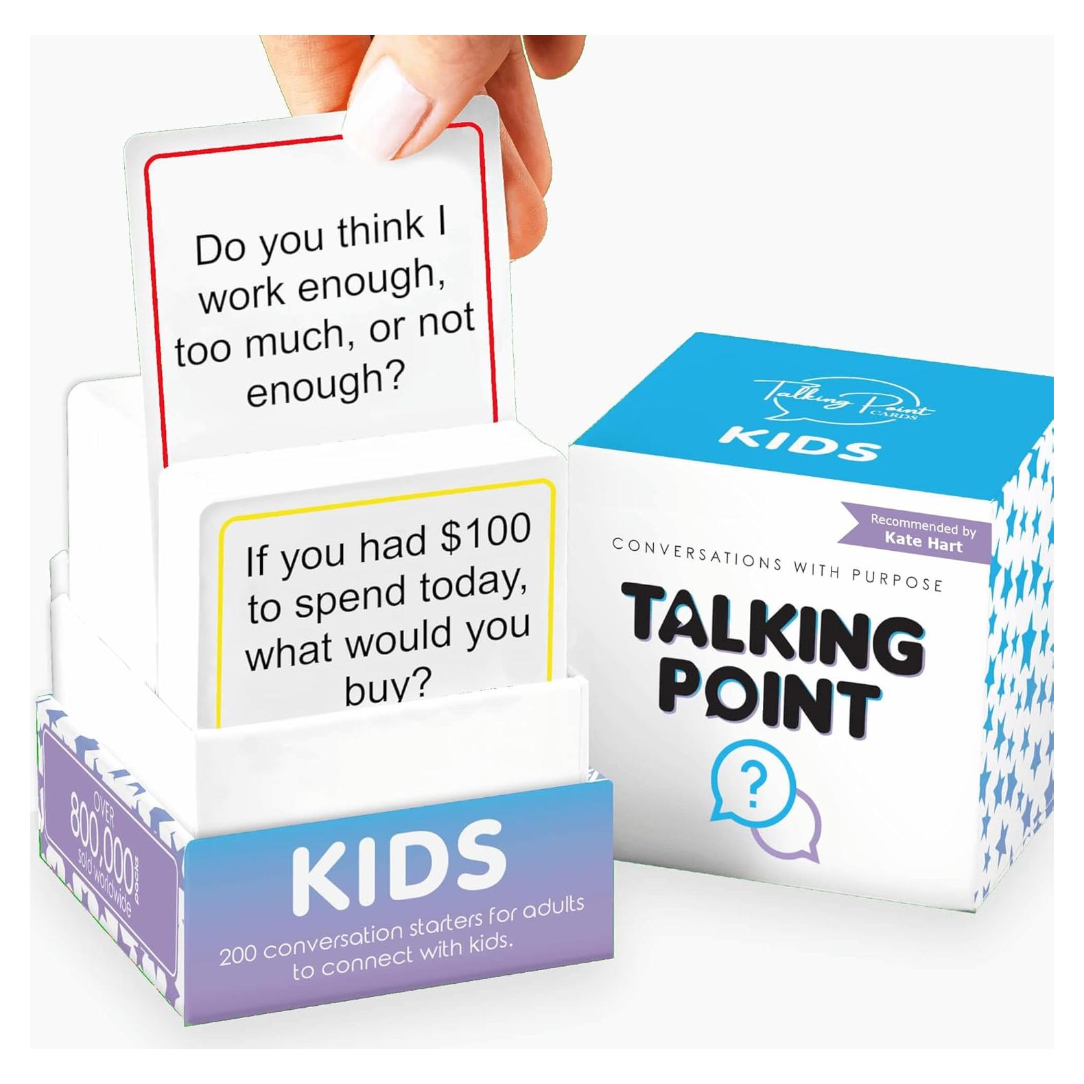 200 Tarjetas de Conversación para Niños - Talking Point Cards