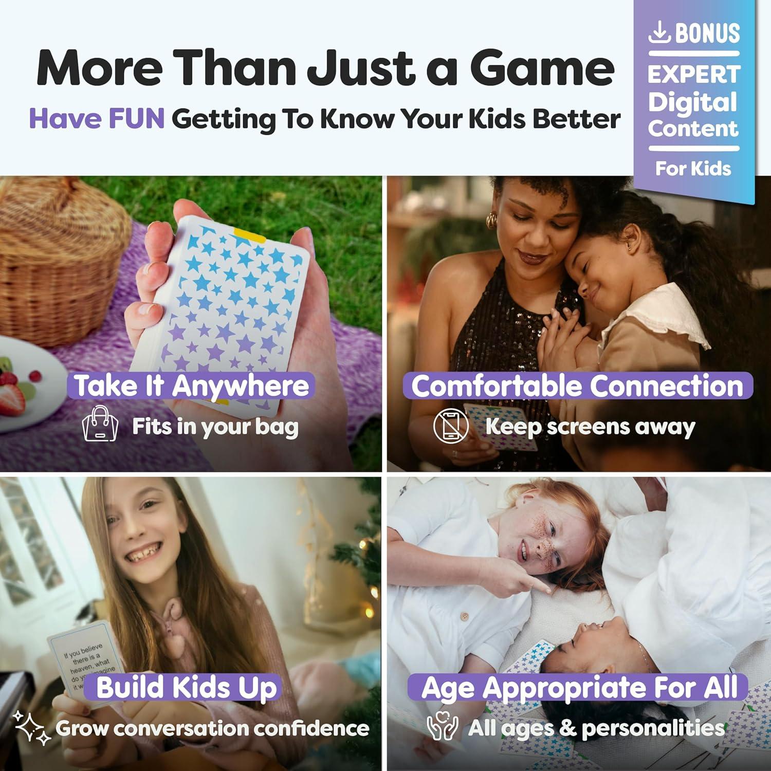 200 Tarjetas de Conversación para Niños - Talking Point Cards