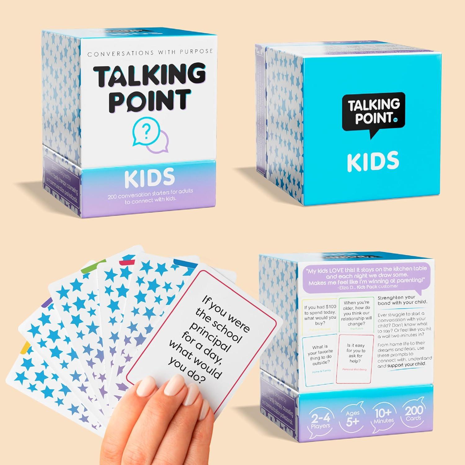 200 Tarjetas de Conversación para Niños - Talking Point Cards