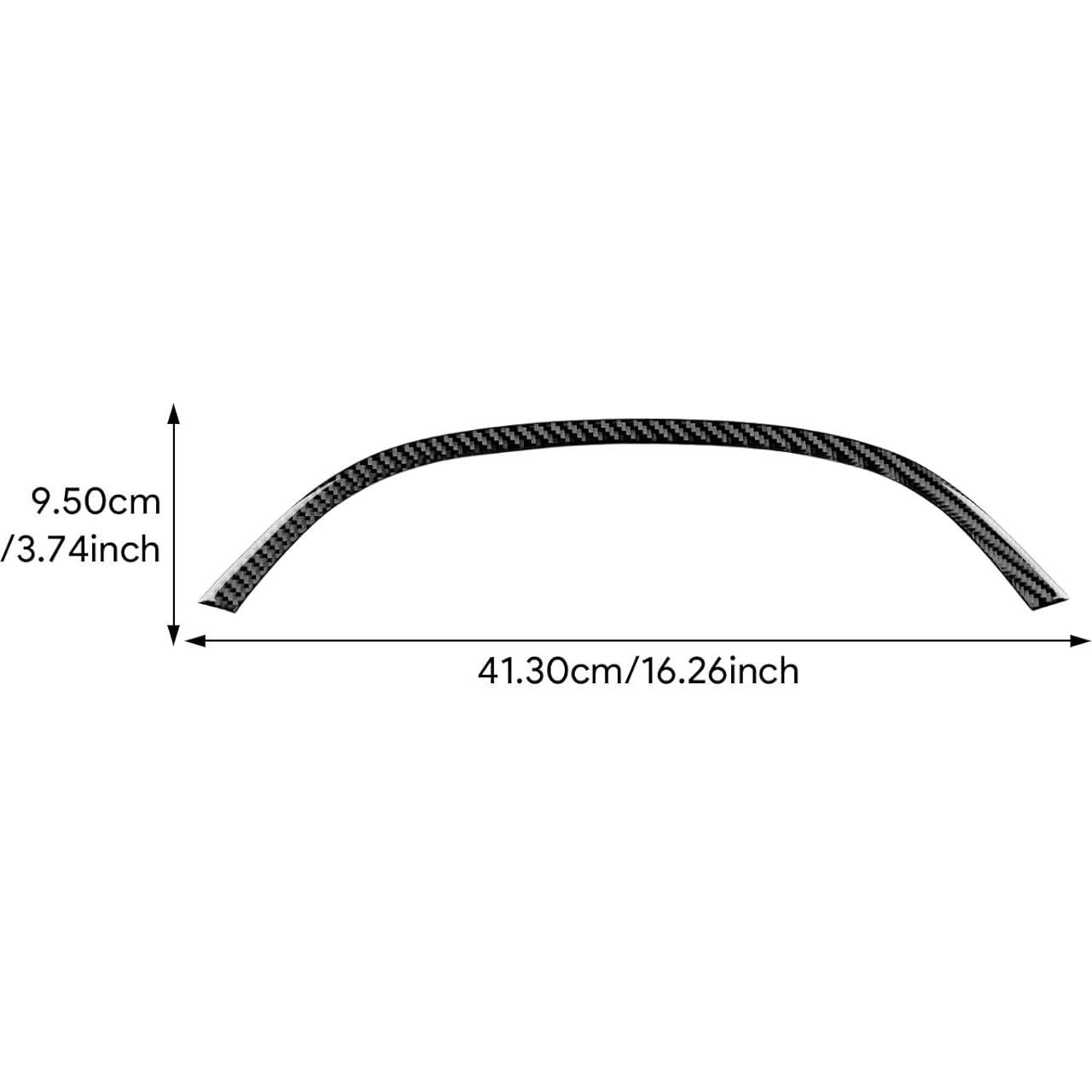 Cubierta de Fibra de Carbono Real para Toyota Yaris 2006-2011