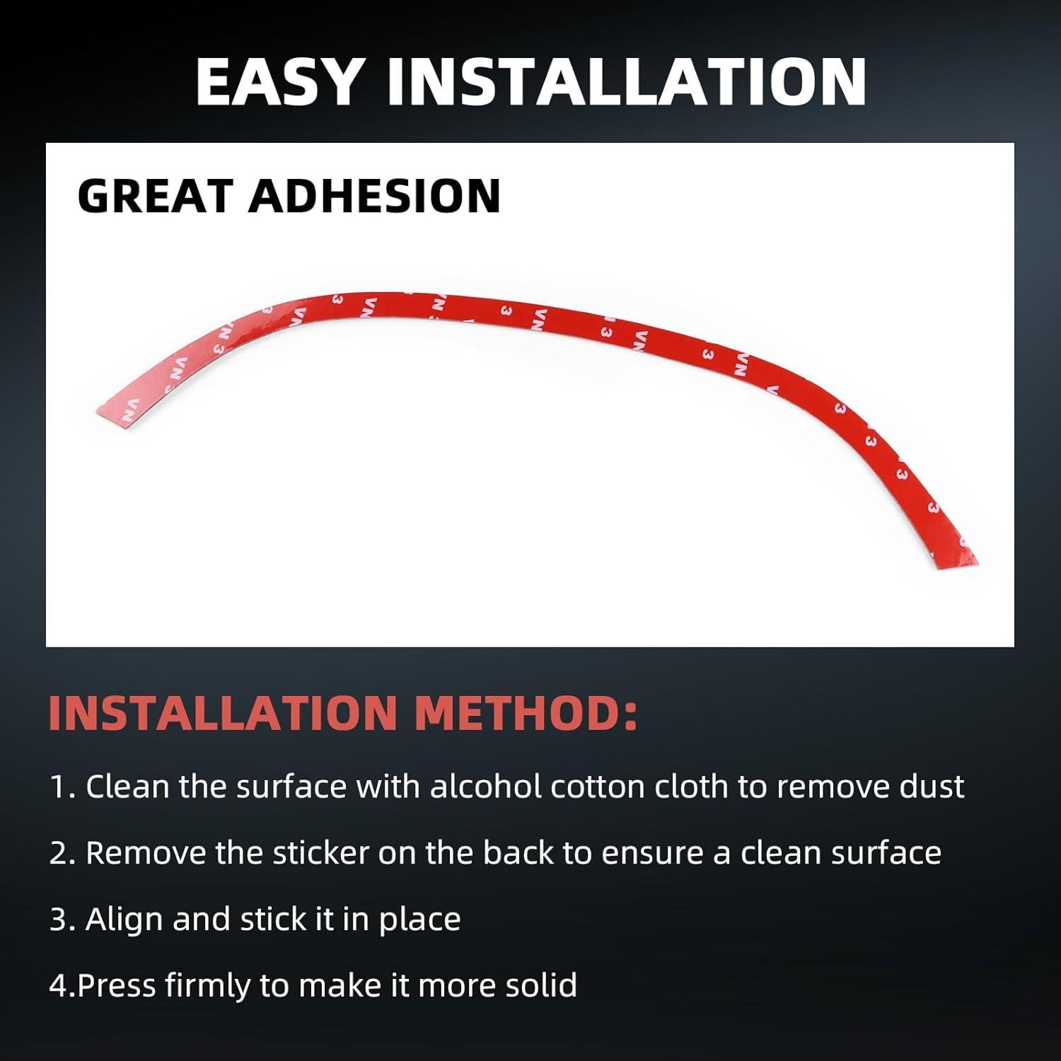 Cubierta de Fibra de Carbono Real para Toyota Yaris 2006-2011