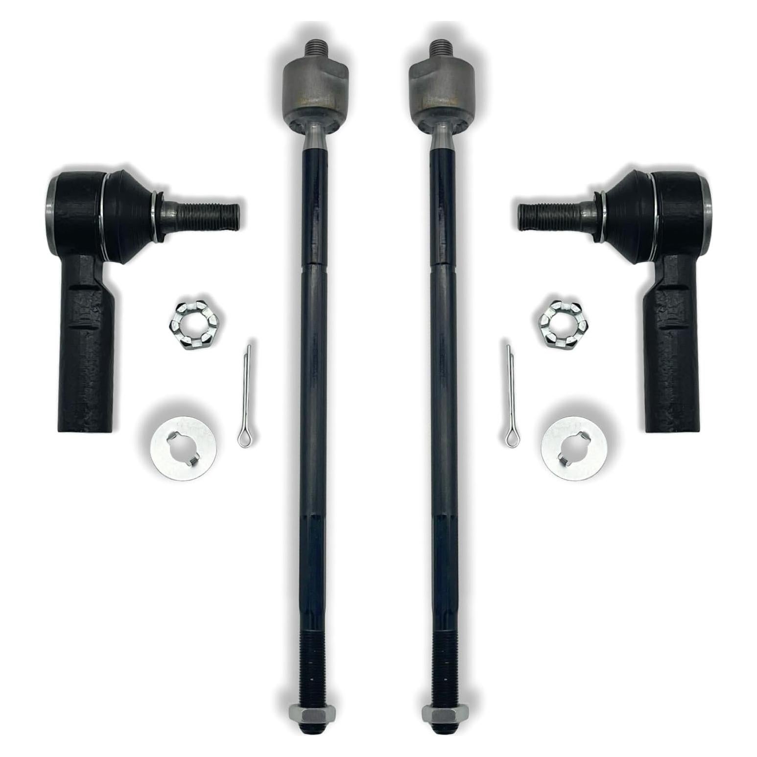 Kit de 4 extremos de barra de dirección Koxot para Pontiac y Toyota