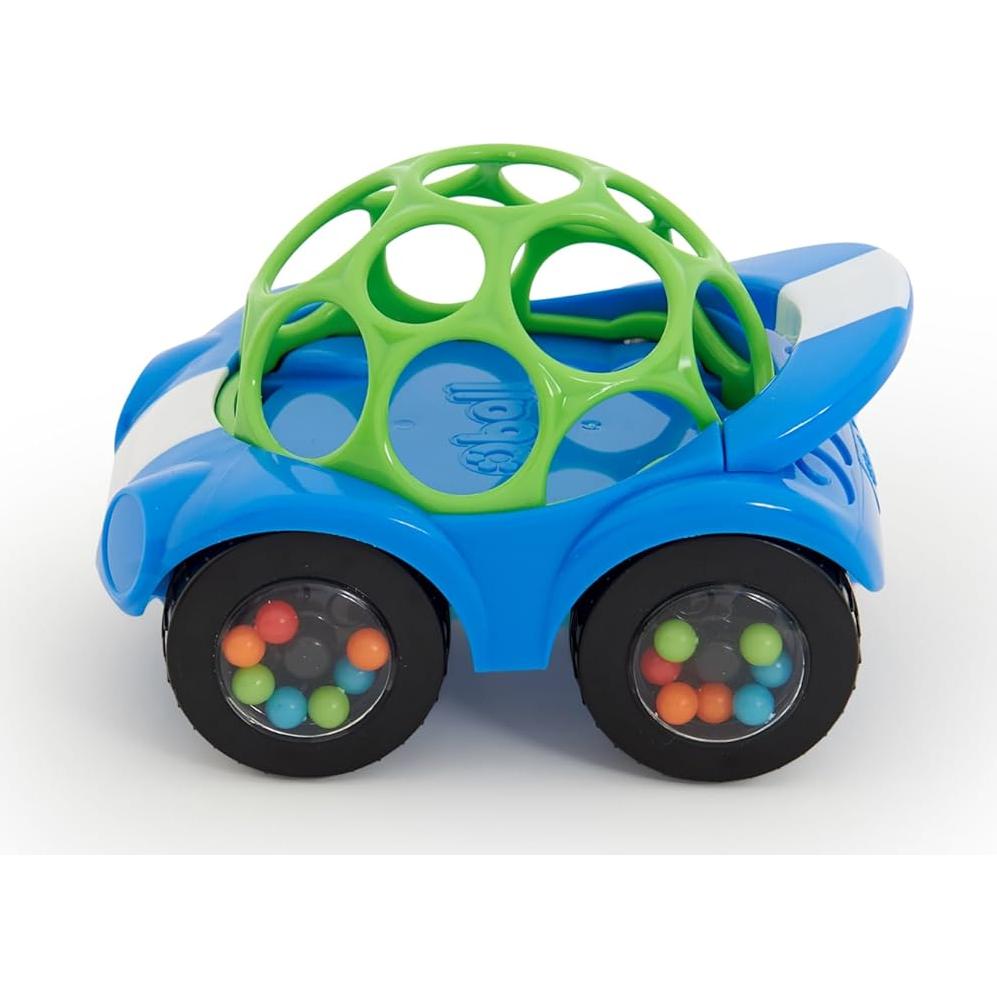 Juguete para Gatear Bright Starts Oball Coche Azul Verde 11.4cm