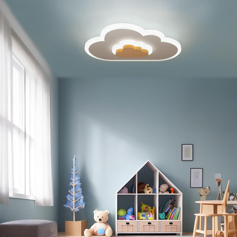 Lámpara de Techo LED Nube YCMGEAD 26W 40cm Luz Nocturna