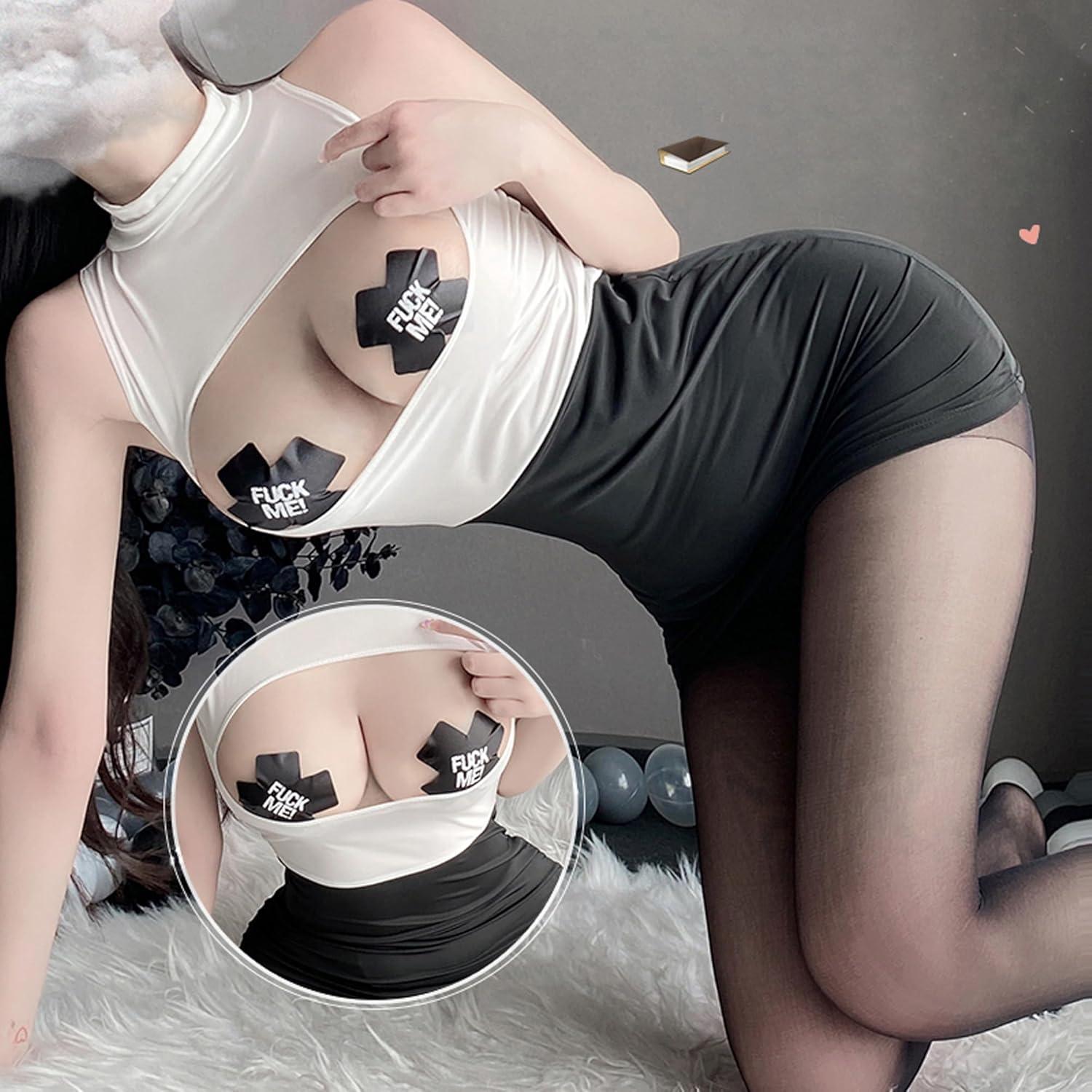 Conjunto de Lencería Sexy SINMIUANIME para Mujeres - Disfraz de Secretaria