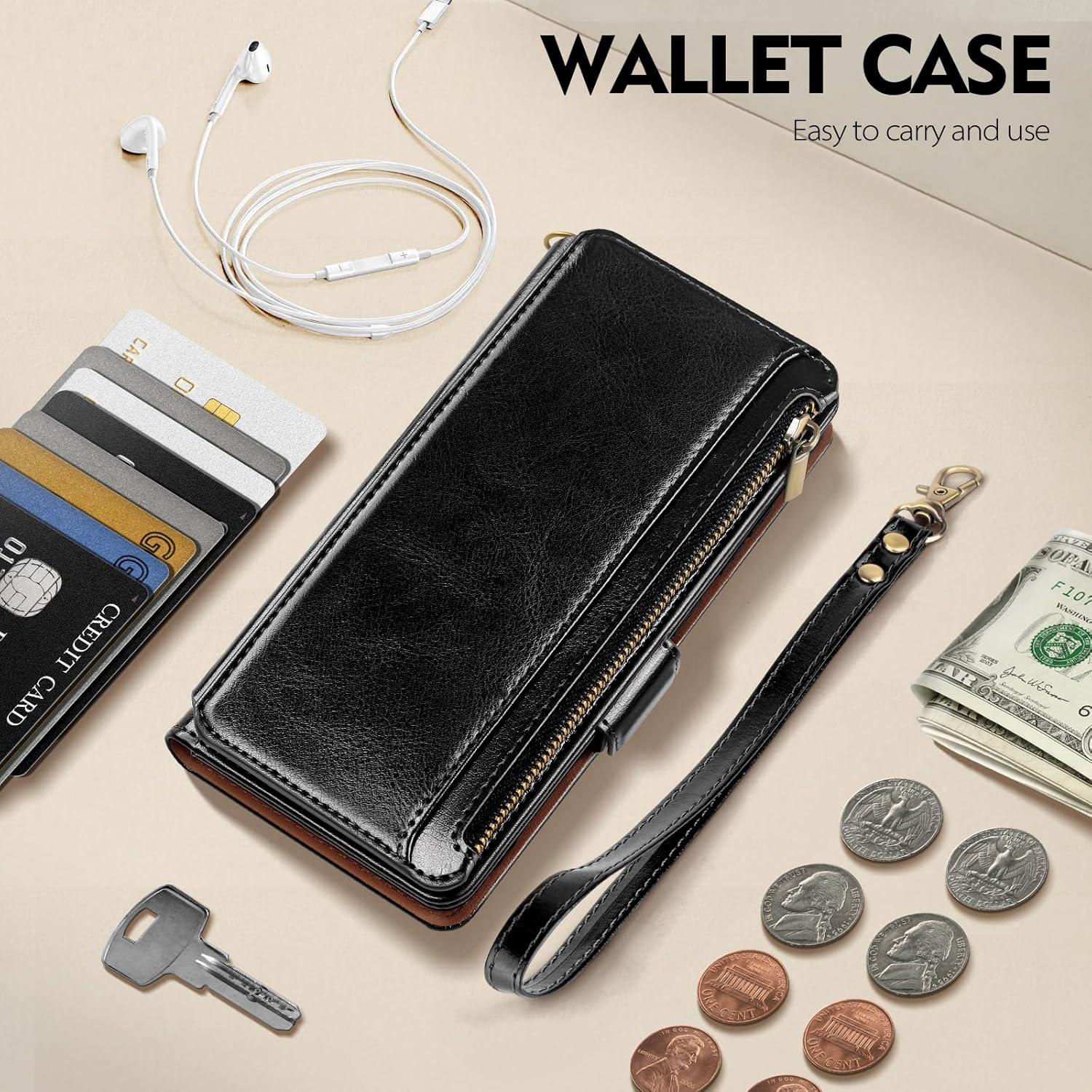 Funda Cartera Antsturdy para Samsung Galaxy A35 5G - Negro