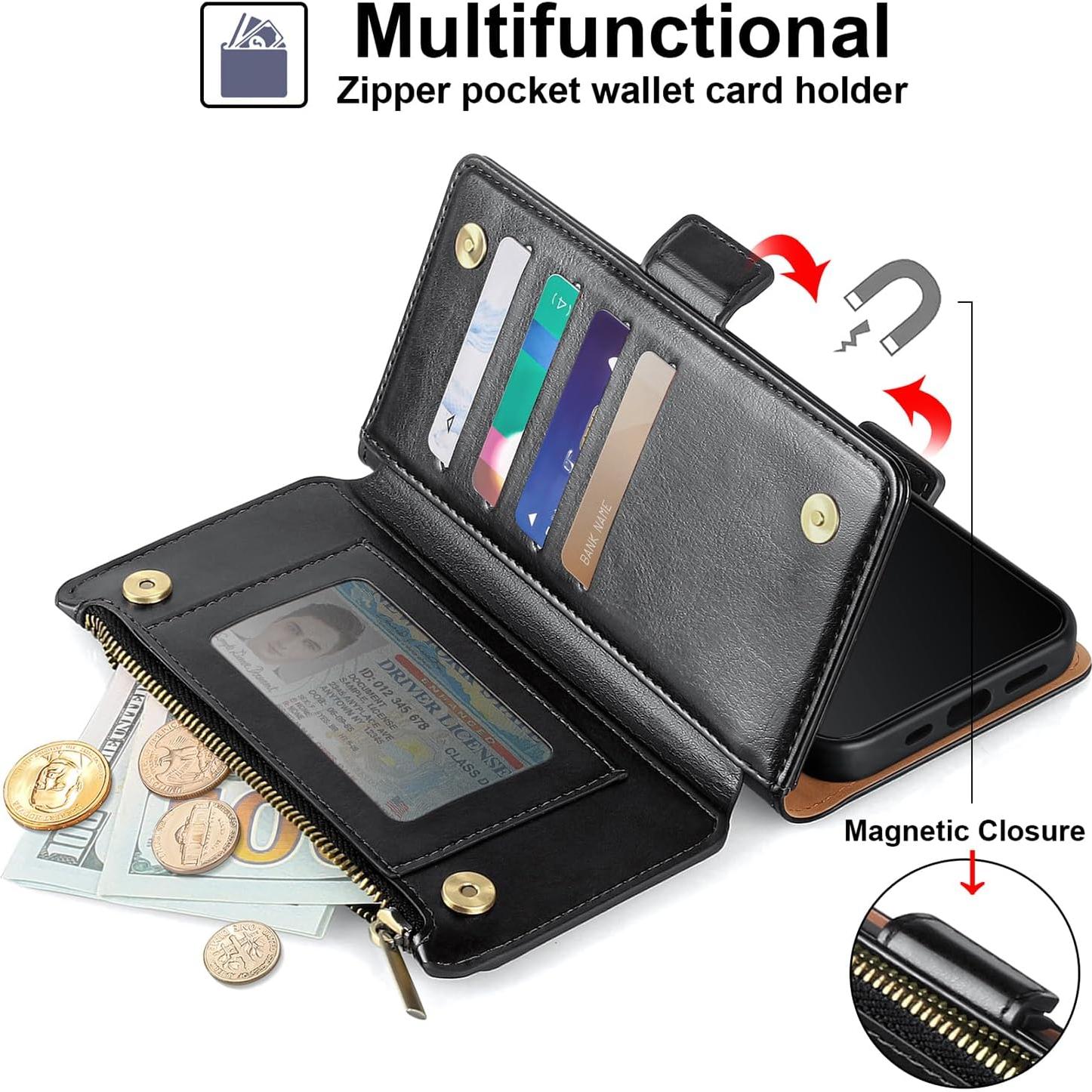 Funda Cartera Antsturdy para Samsung Galaxy A35 5G - Negro