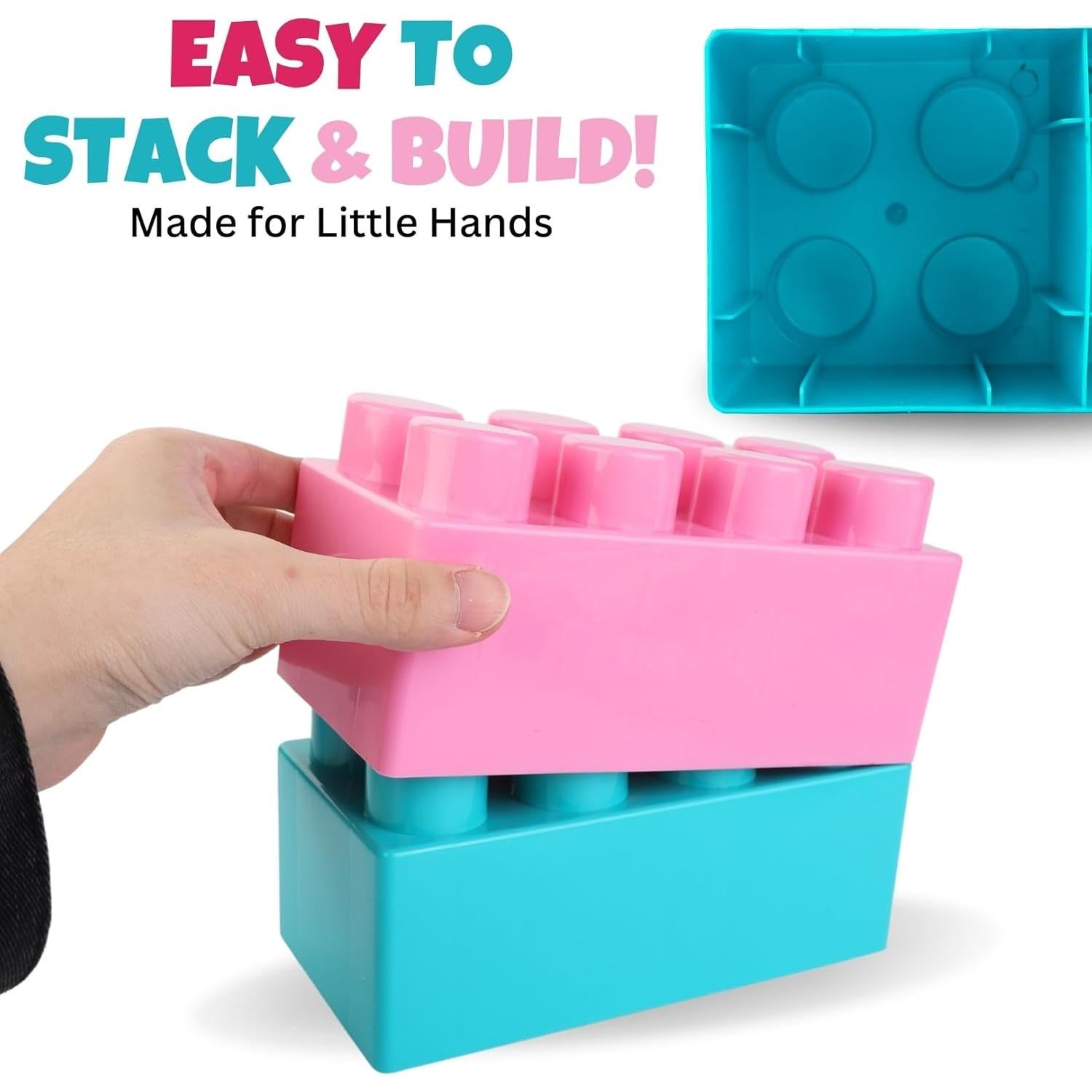 Bloques Gigantes de Construcción Liberty Imports 24 Piezas