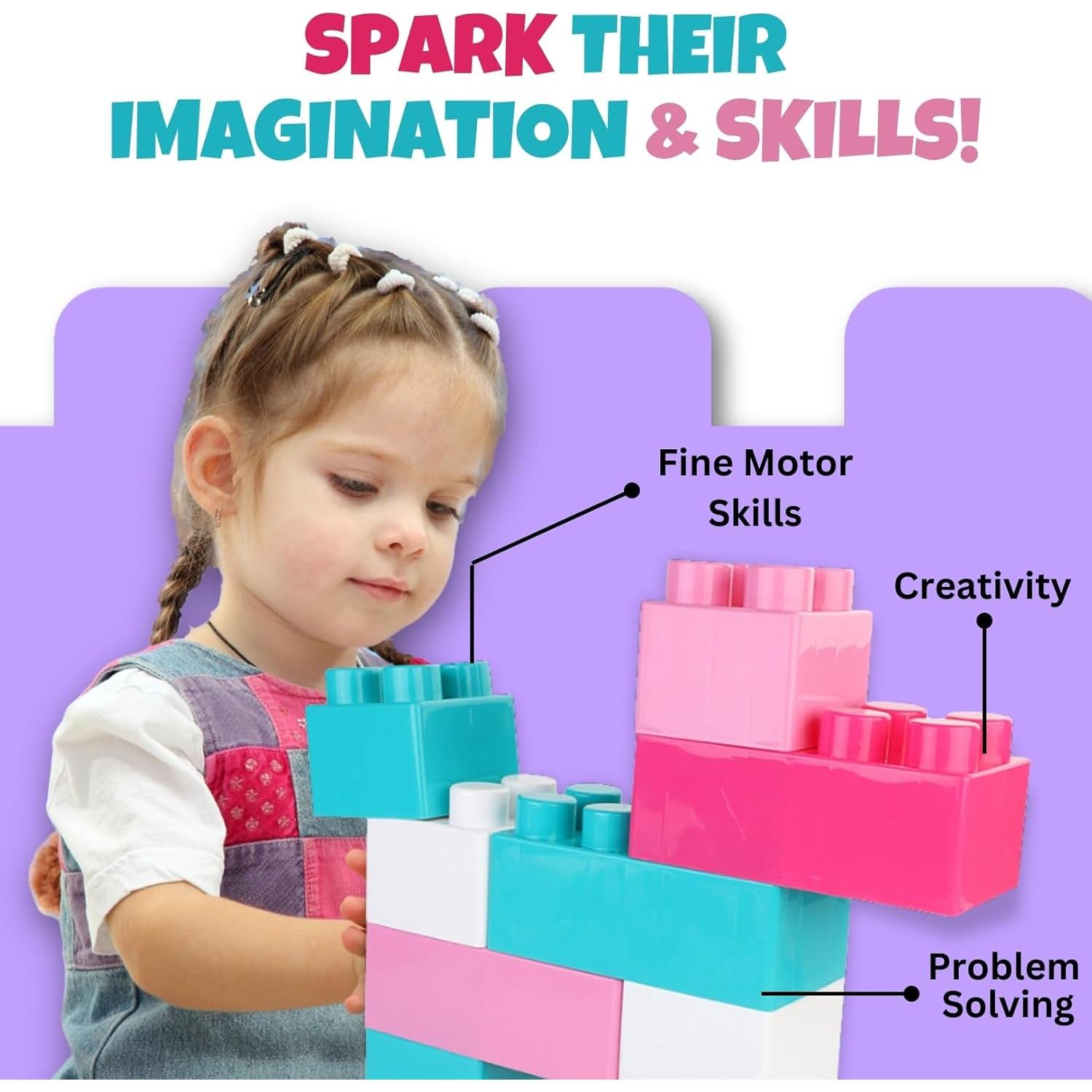 Bloques Gigantes de Construcción Liberty Imports 24 Piezas