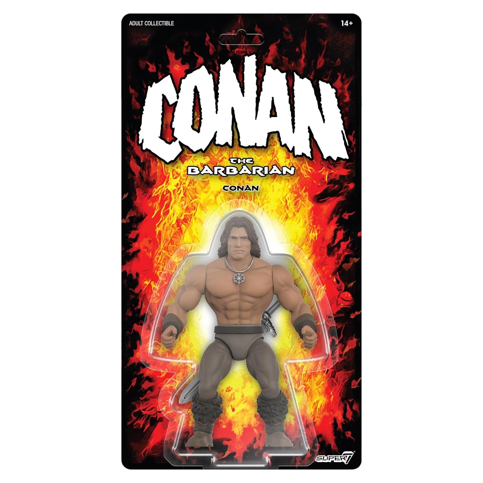 Figura de Acción Super7 Conan El Bárbaro 14 cm con Espada