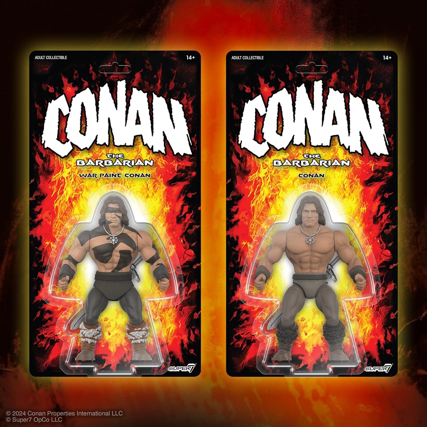 Figura de Acción Super7 Conan El Bárbaro 14 cm con Espada