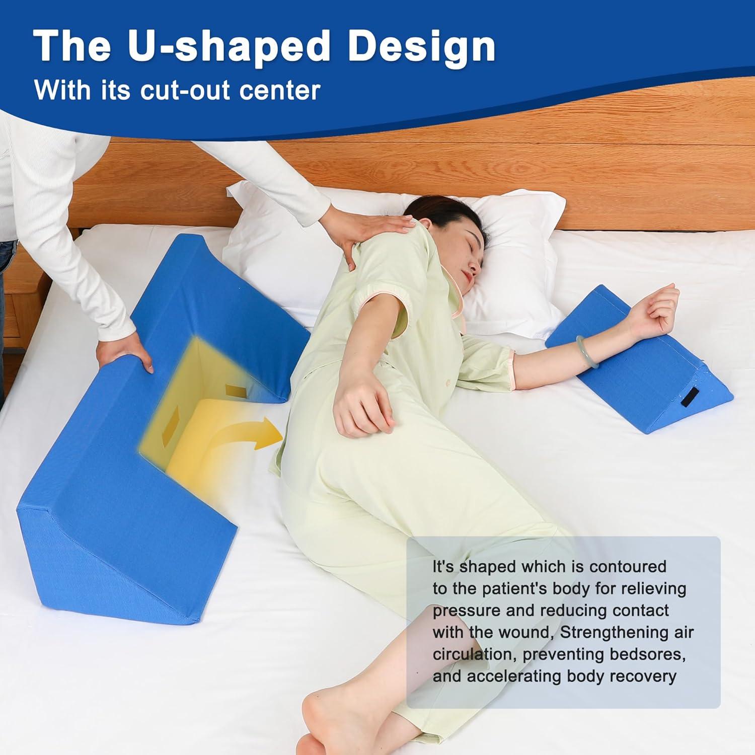 Almohada en Cuña TYYIHUA 88.9 cm para Dormir de Lado