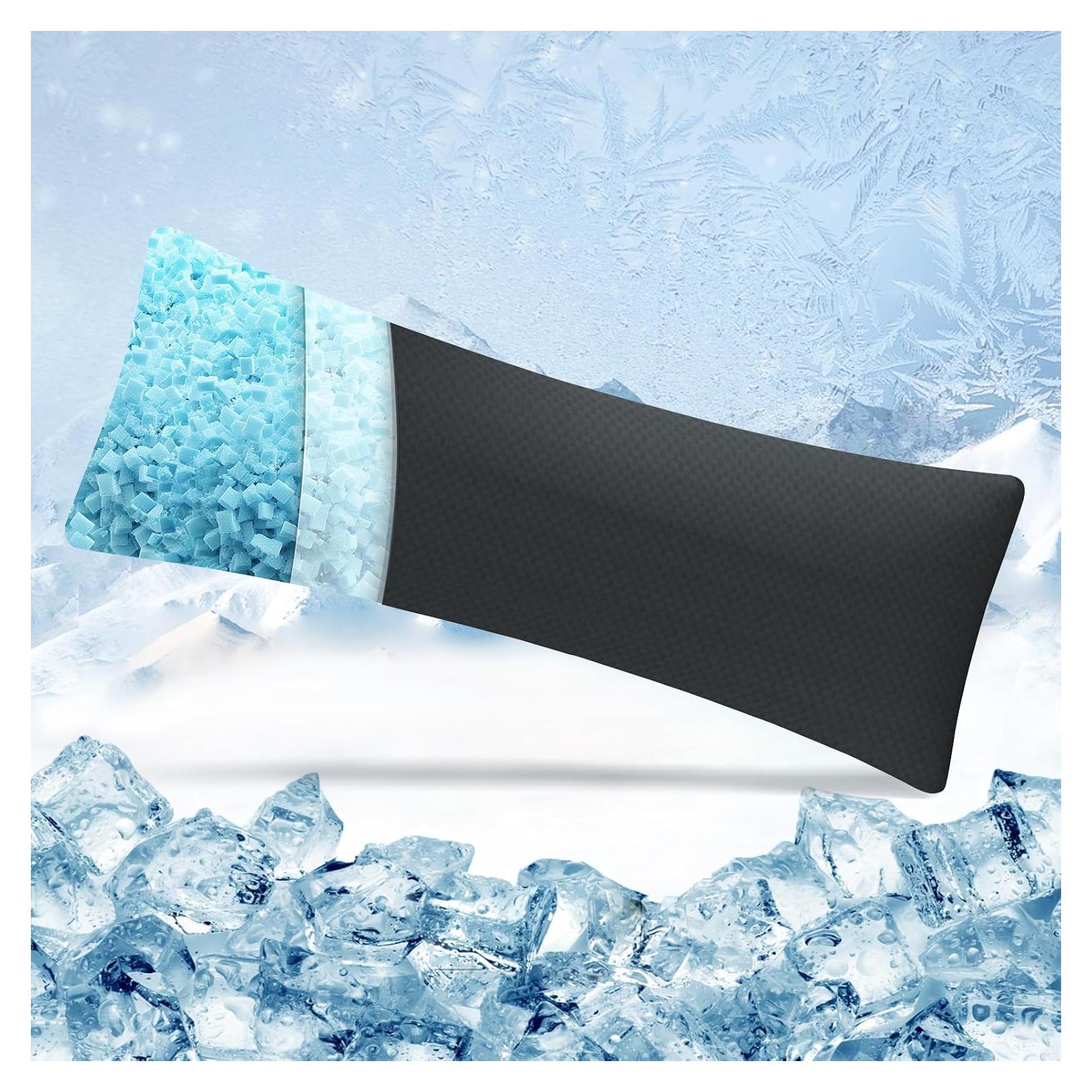 Almohada Corporal Refrigerante YZ HOME 20x54" Espuma Memoria